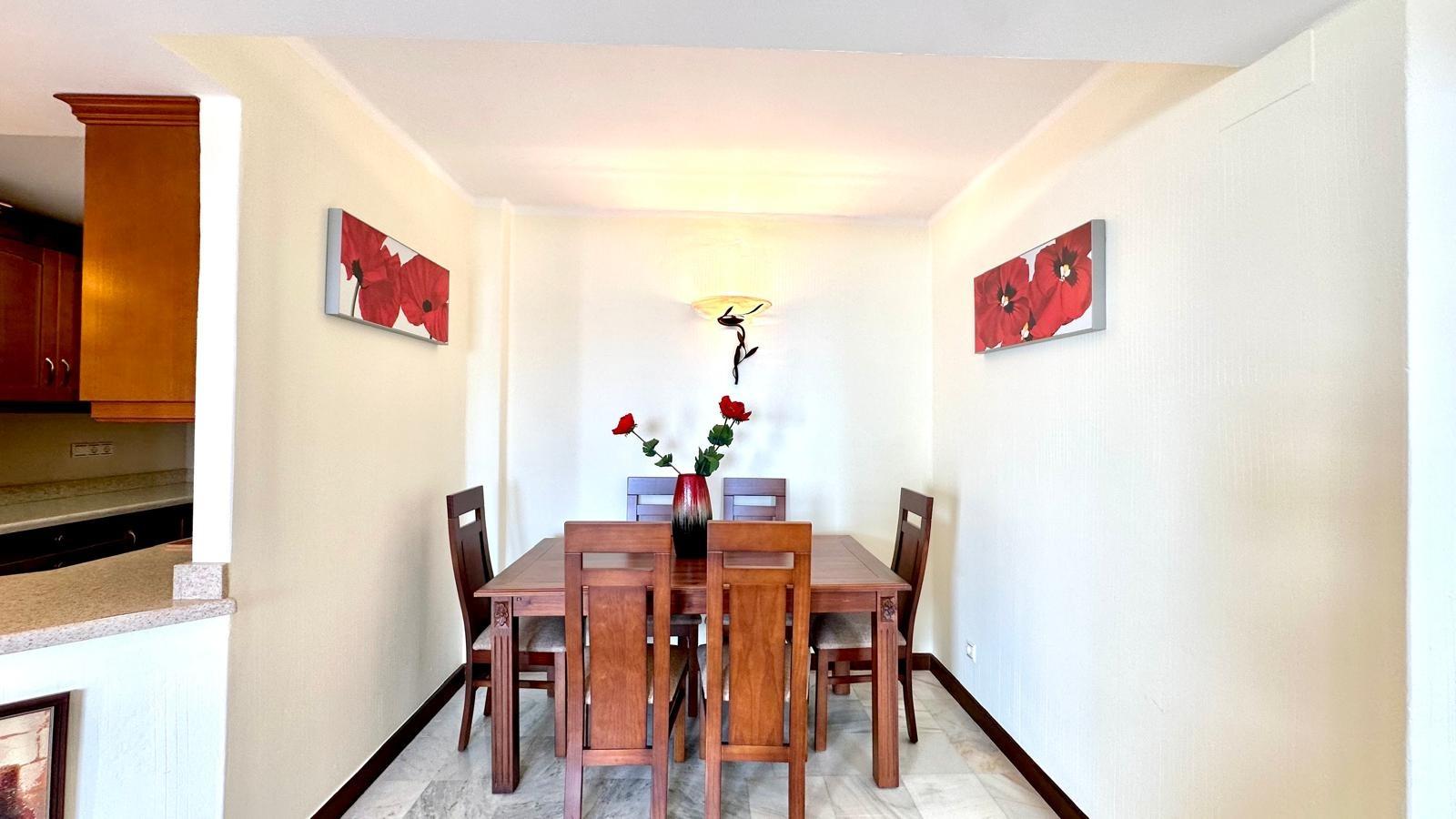 Garden in apartment for sale in Torrevieja