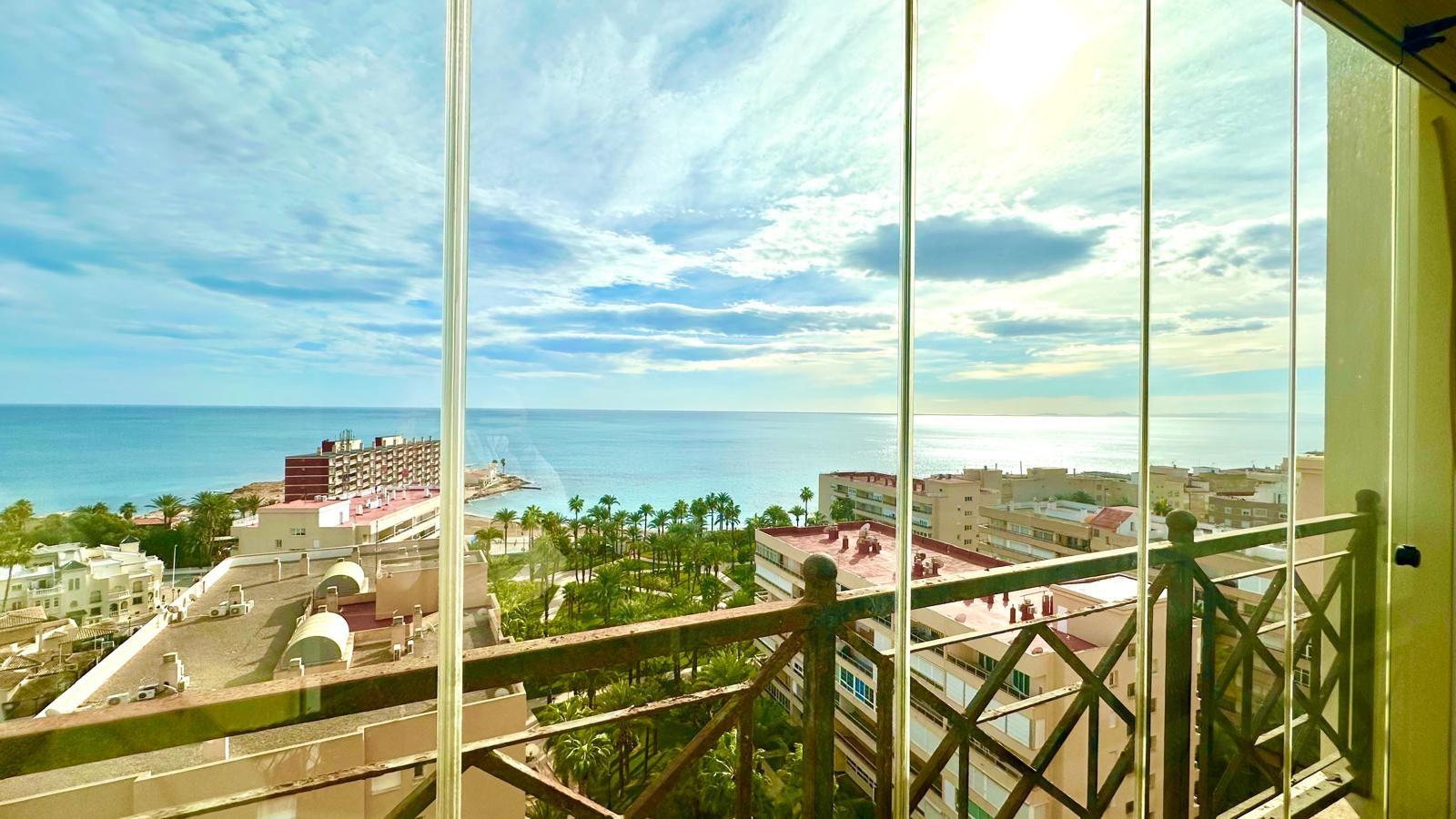 Pool area in apartment for sale in Torrevieja