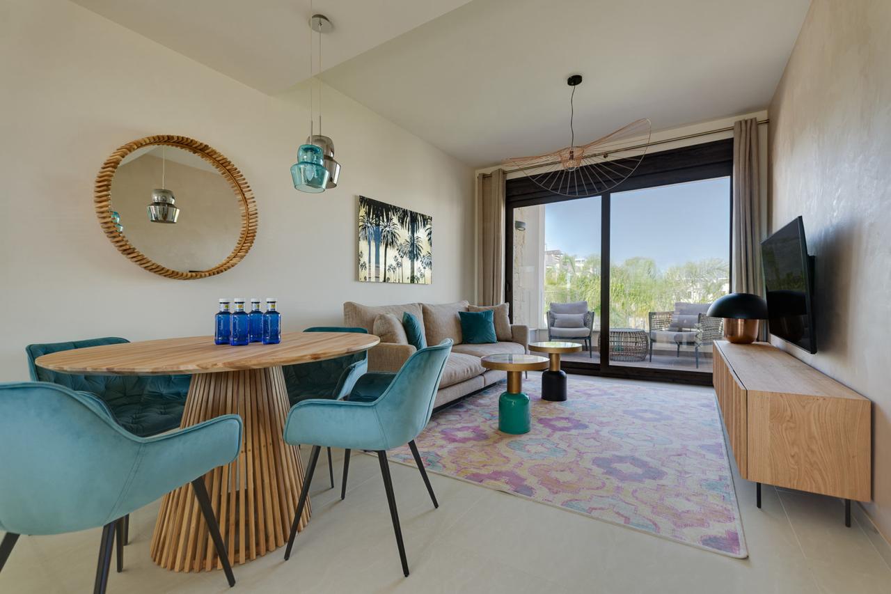 Modern apartment with terrace, pool and garage in Los Balcones, TorreviejaThis modern apartment is l
