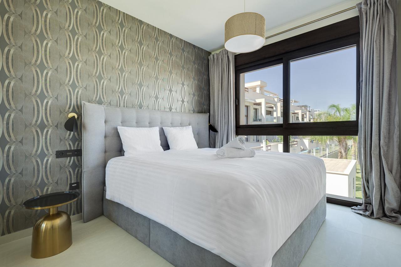 Pool area in apartment for sale in Los Balcones