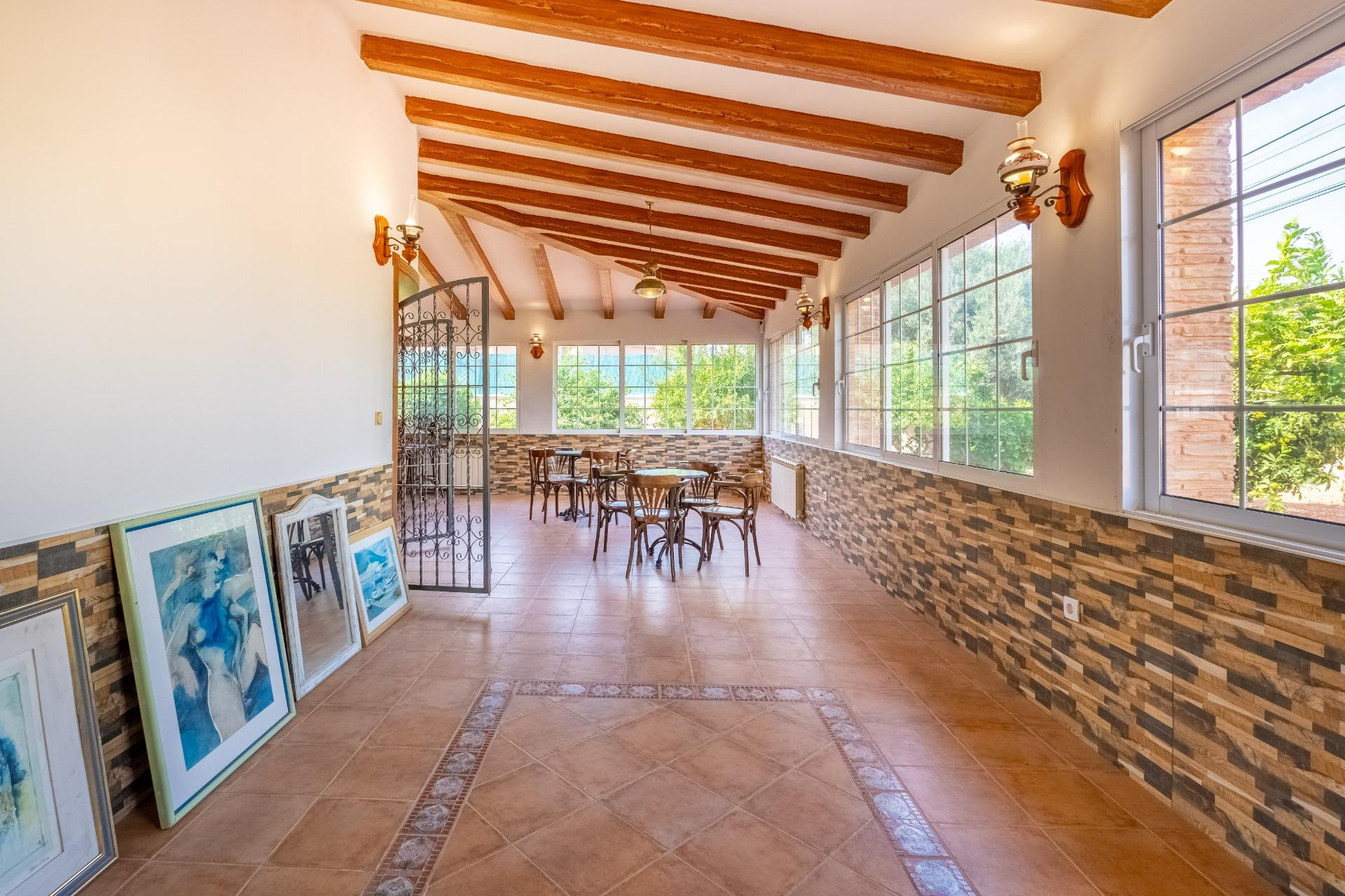 Garden in villa for sale in Torrevieja