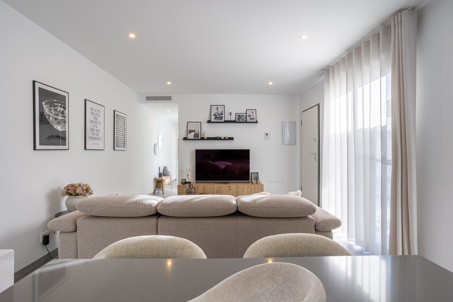 Pool area in villa for sale in Torre Pacheco