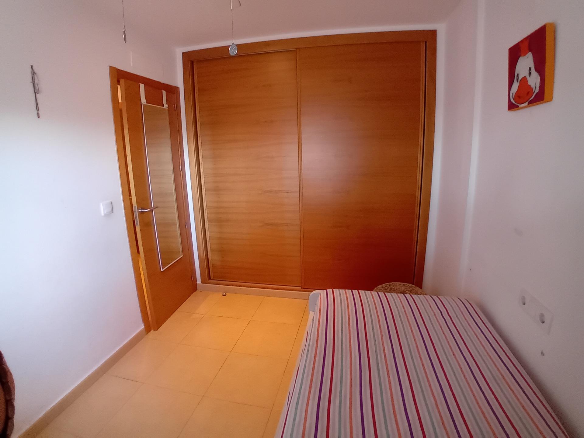 Master bedroom in apartment for sale in Alhama De Murcia