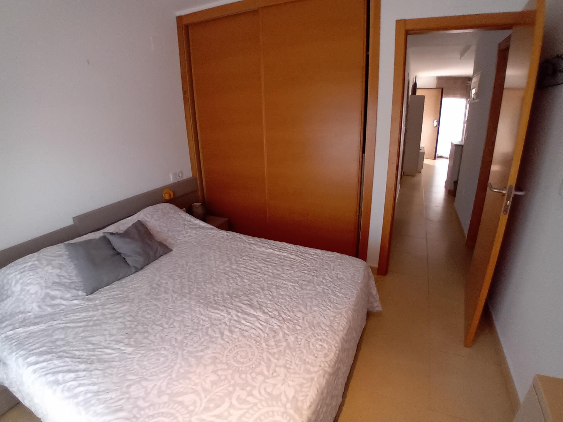 Master bedroom in apartment for sale in Alhama De Murcia
