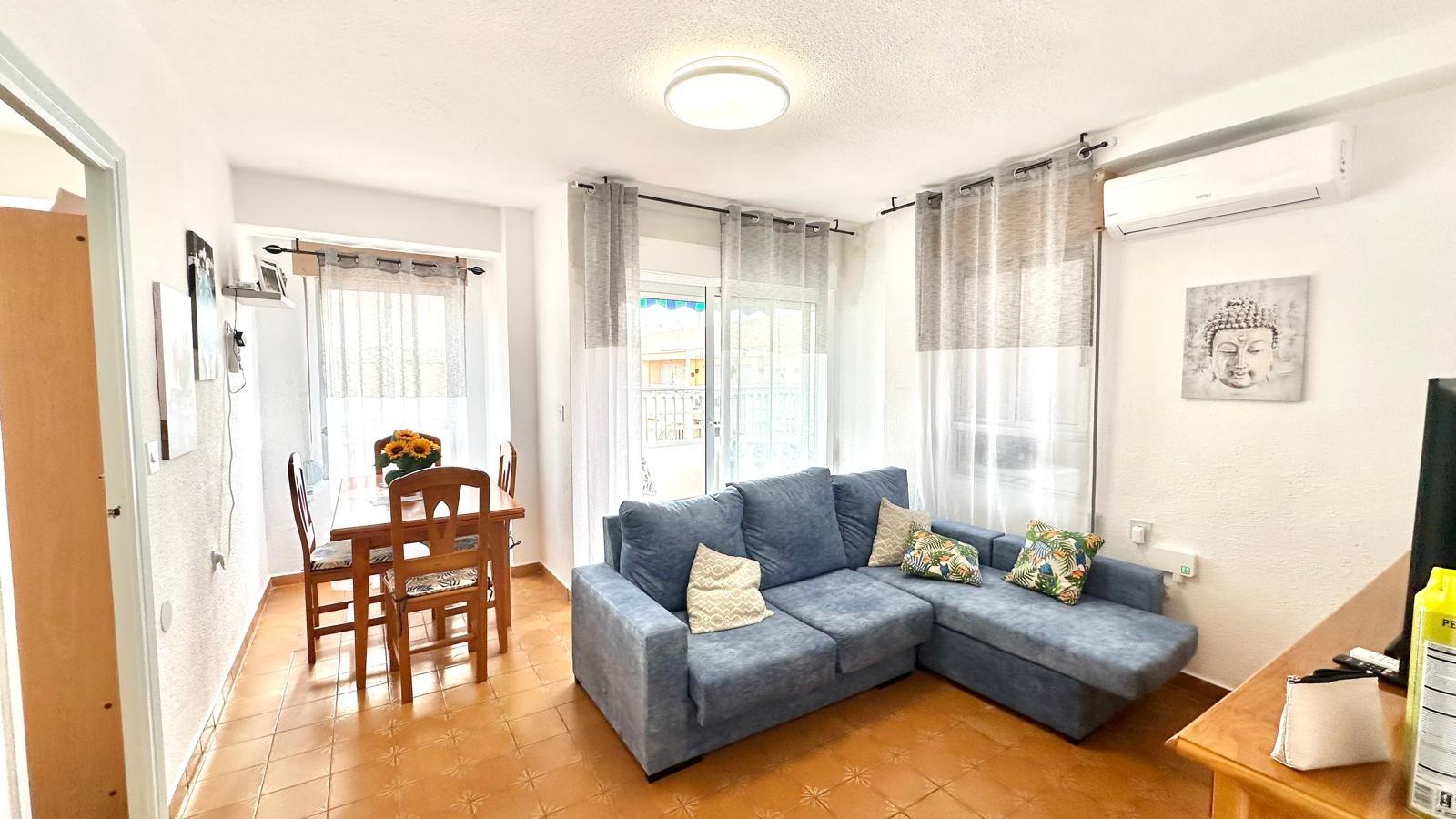 Pool area in penthouse for sale in Torrevieja