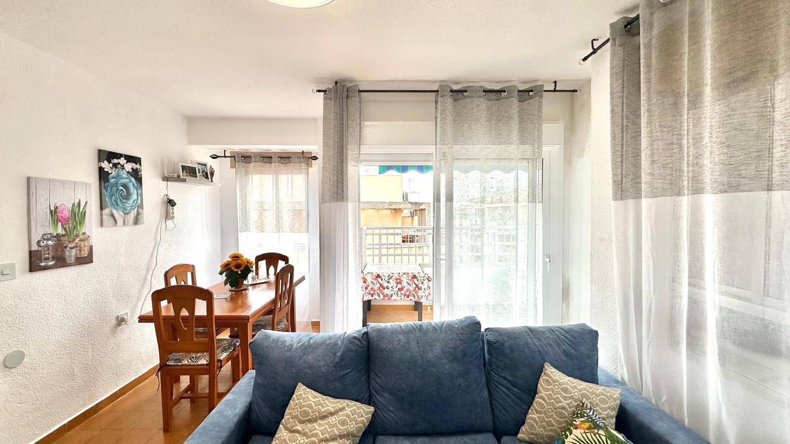 Living room in penthouse for sale in Torrevieja