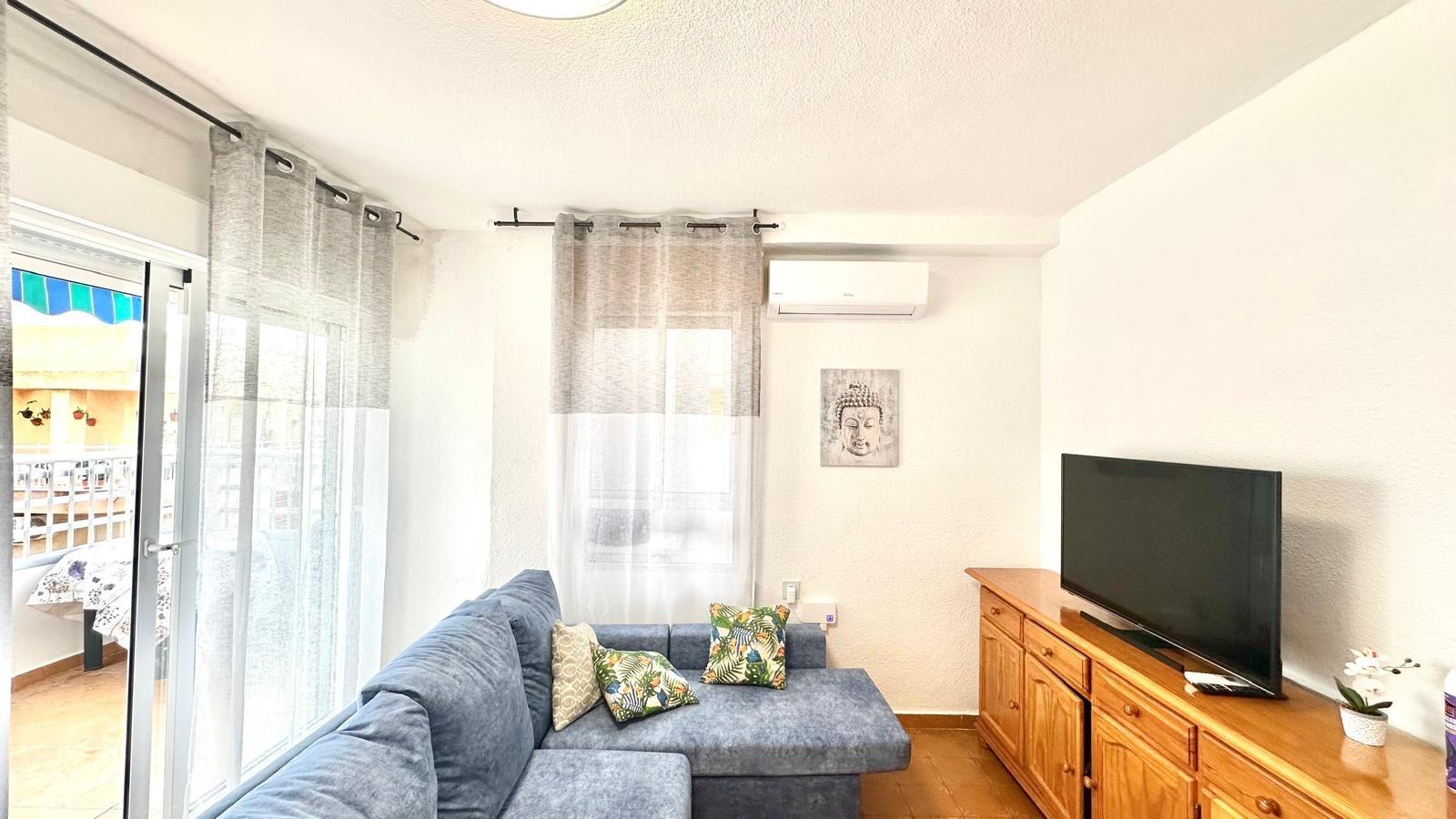 Master bedroom in penthouse for sale in Torrevieja