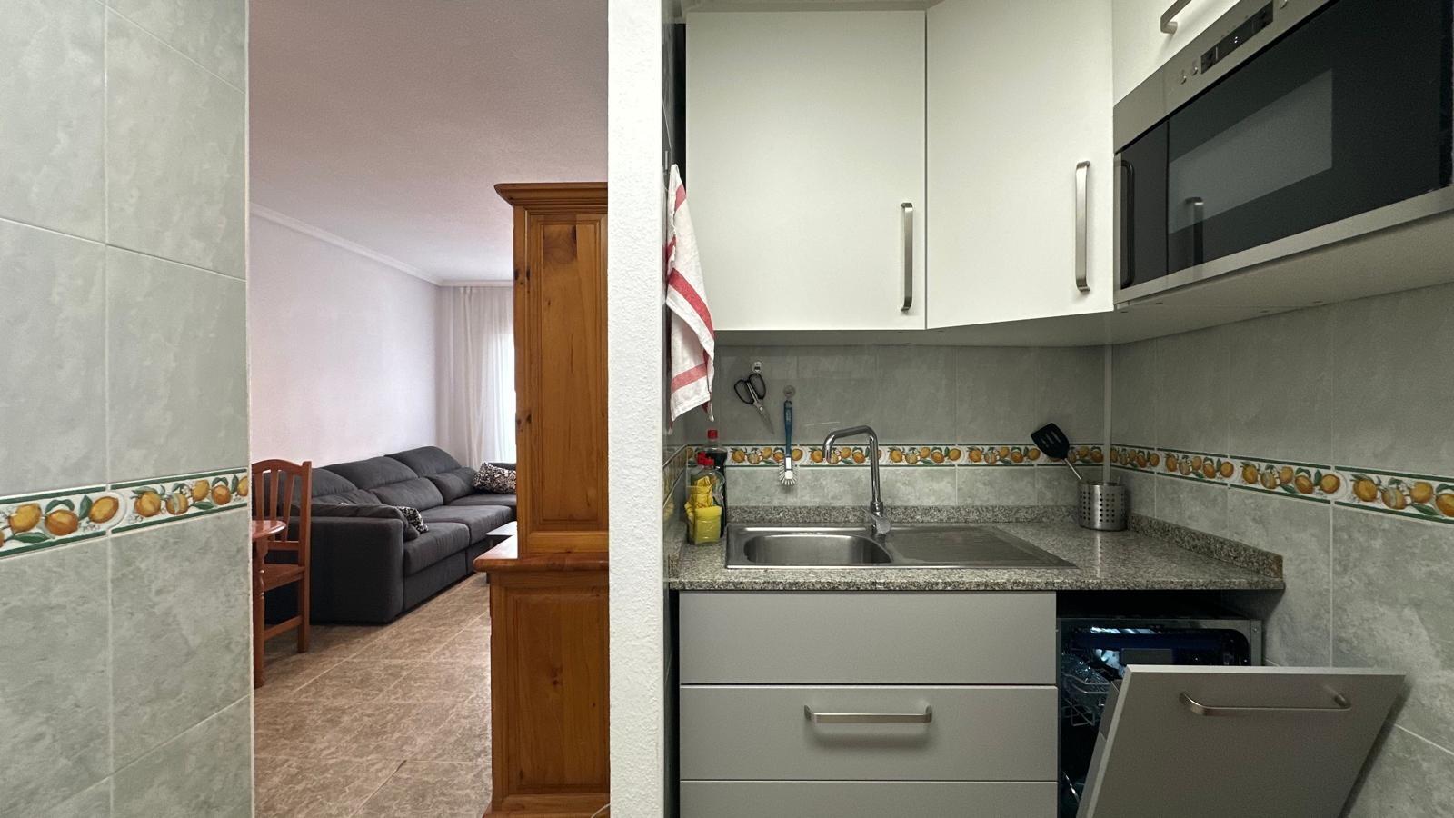 Terrace in apartment for sale in Torrevieja