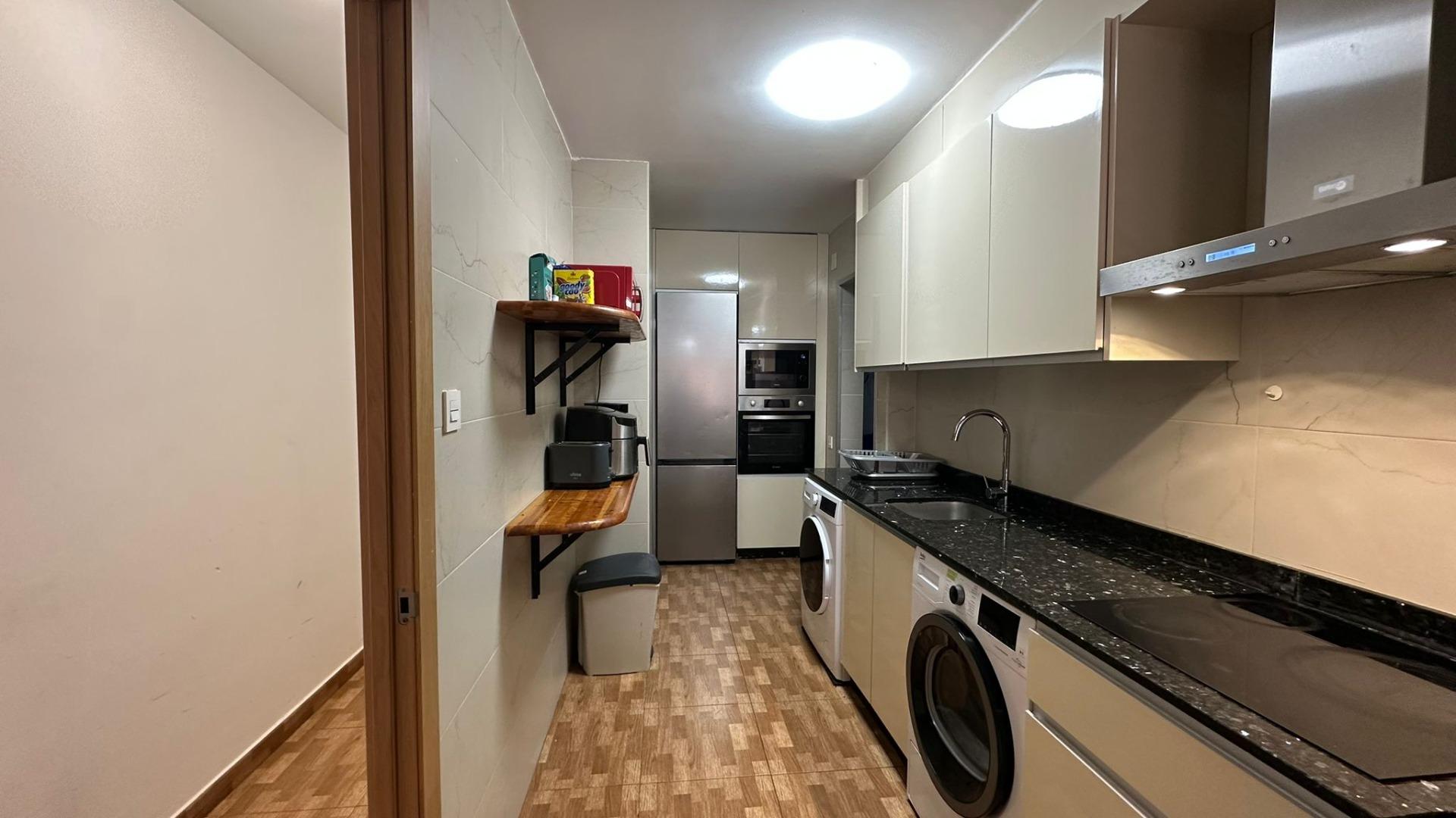 Pool area in apartment for sale in Torrevieja