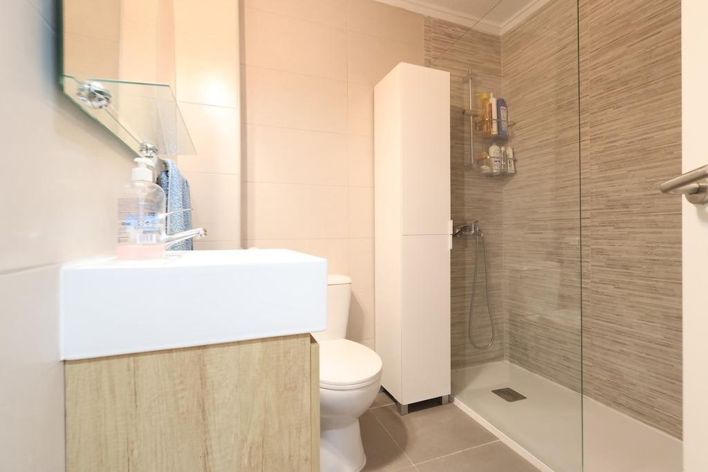 Pool area in apartment for sale in Orihuela Costa