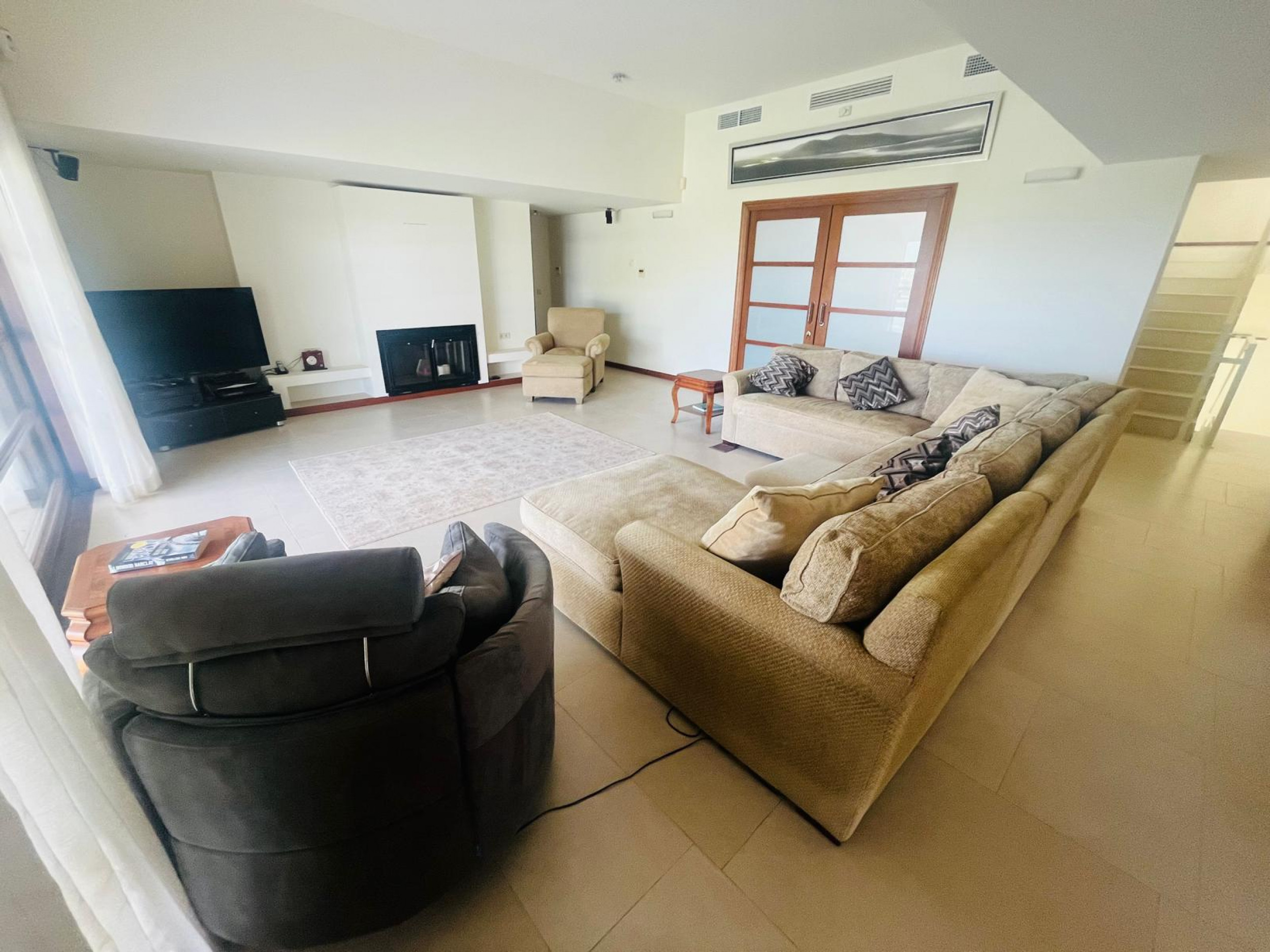 An exceptional detached villa set on an elevated frontline golf plot with breathtaking views across