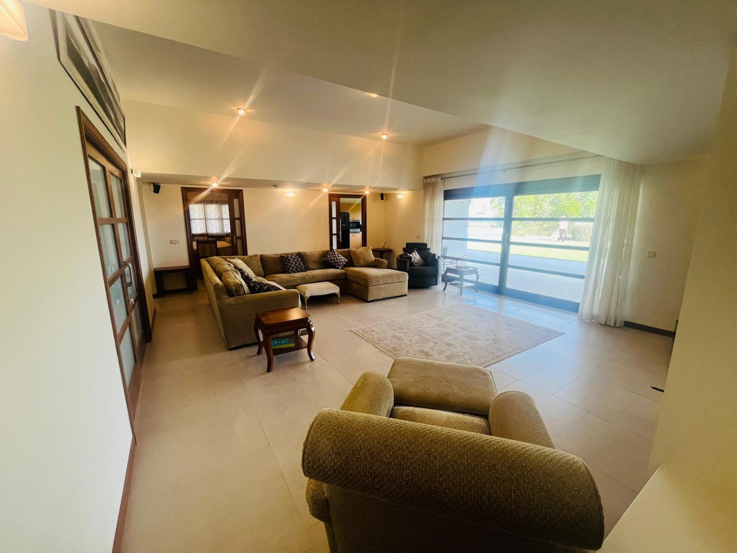 An exceptional detached villa set on an elevated frontline golf plot with breathtaking views across