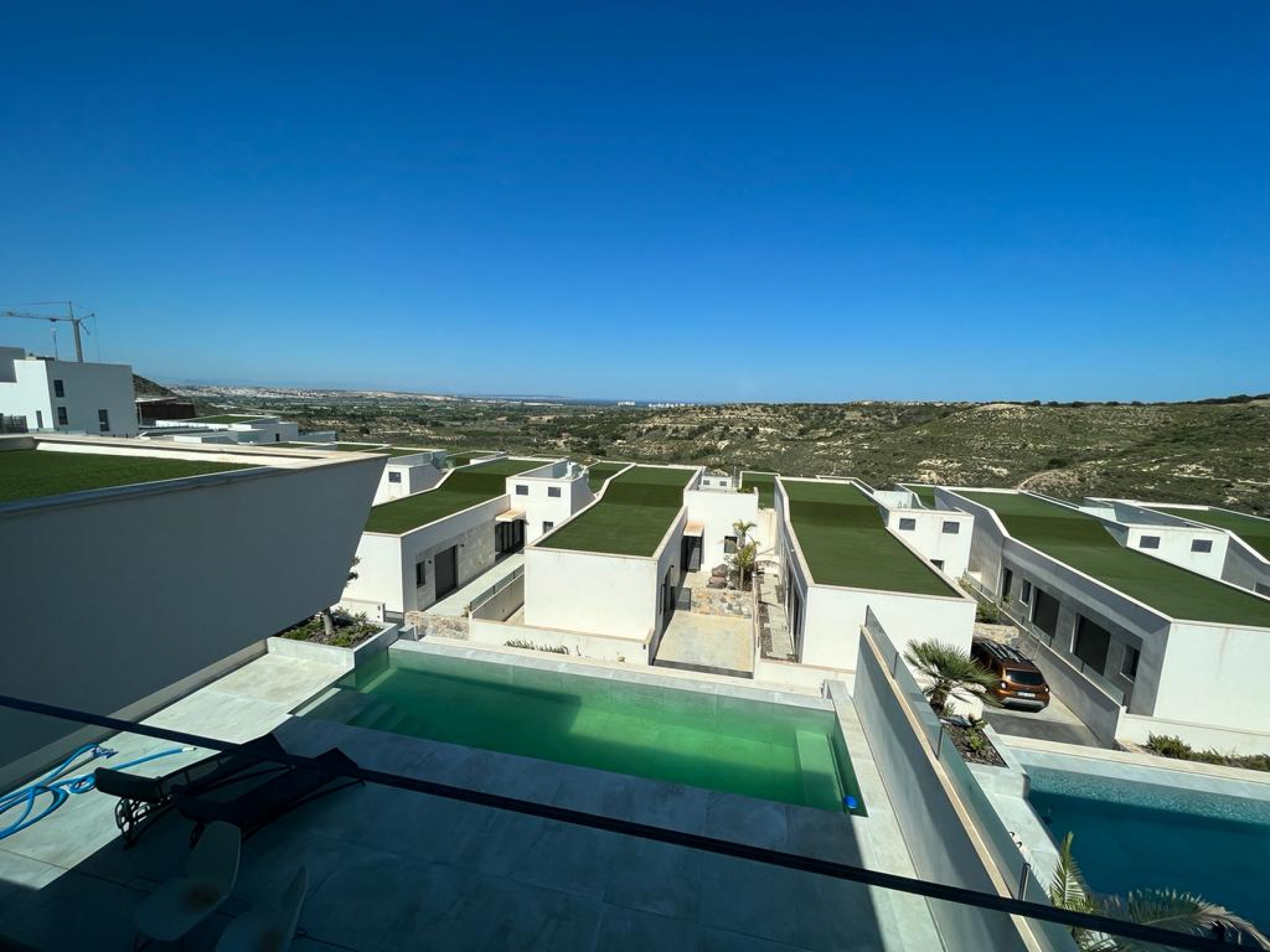 Dining area in villa for sale in Rojales