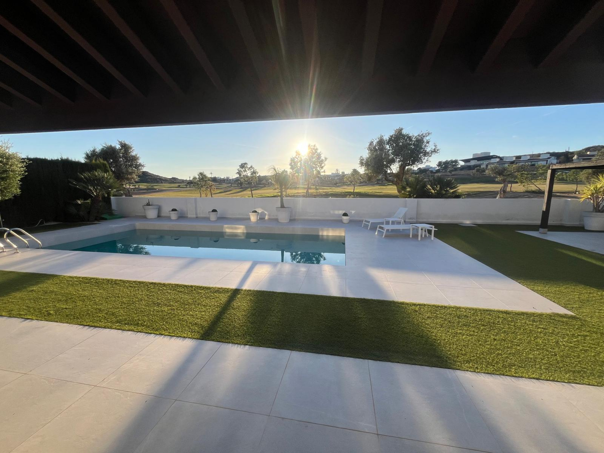 Terrace in villa for sale in Sucina