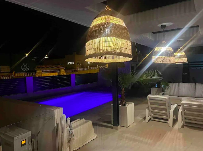 Living room in villa for sale in Los Balcones