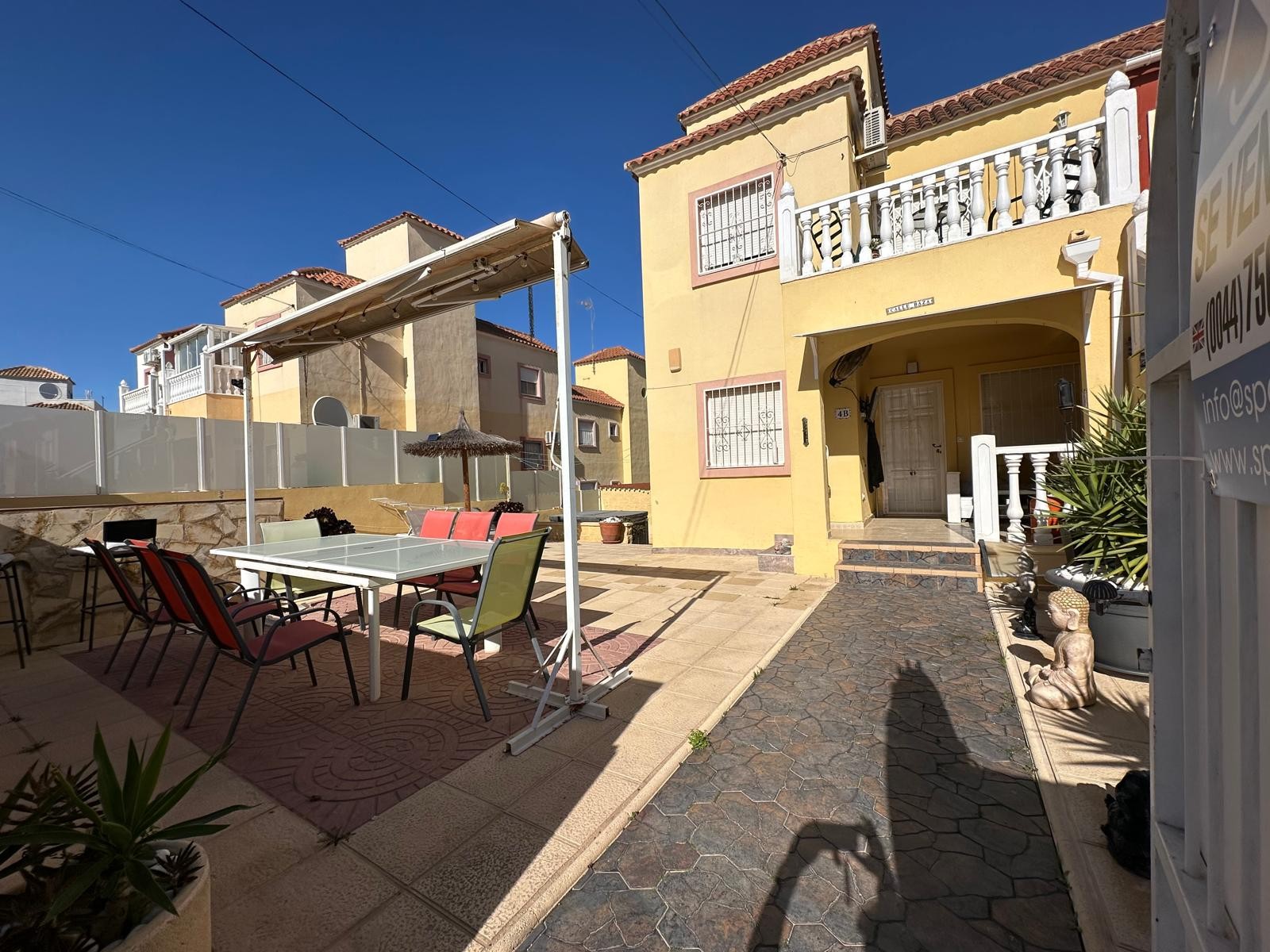 Terrace in apartment for sale in San Miguel de Salinas