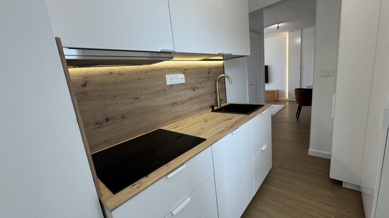Living room in penthouse for sale in Punta Prima