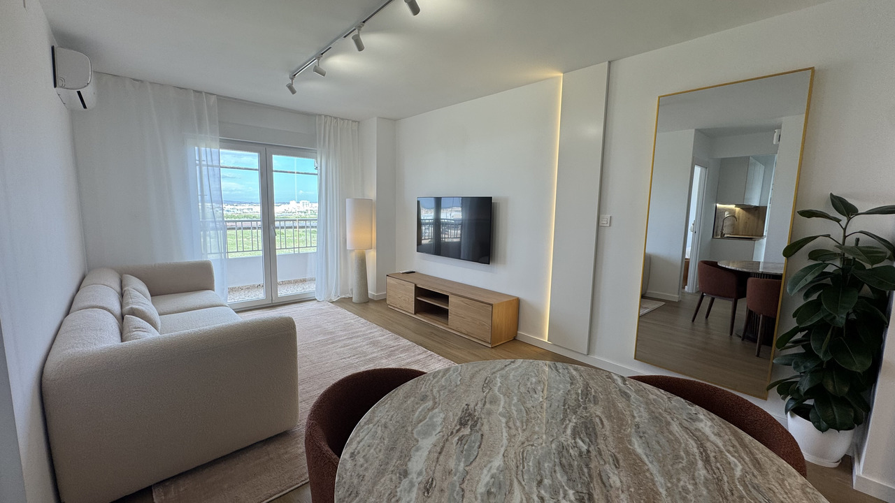 Terrace in penthouse for sale in Punta Prima