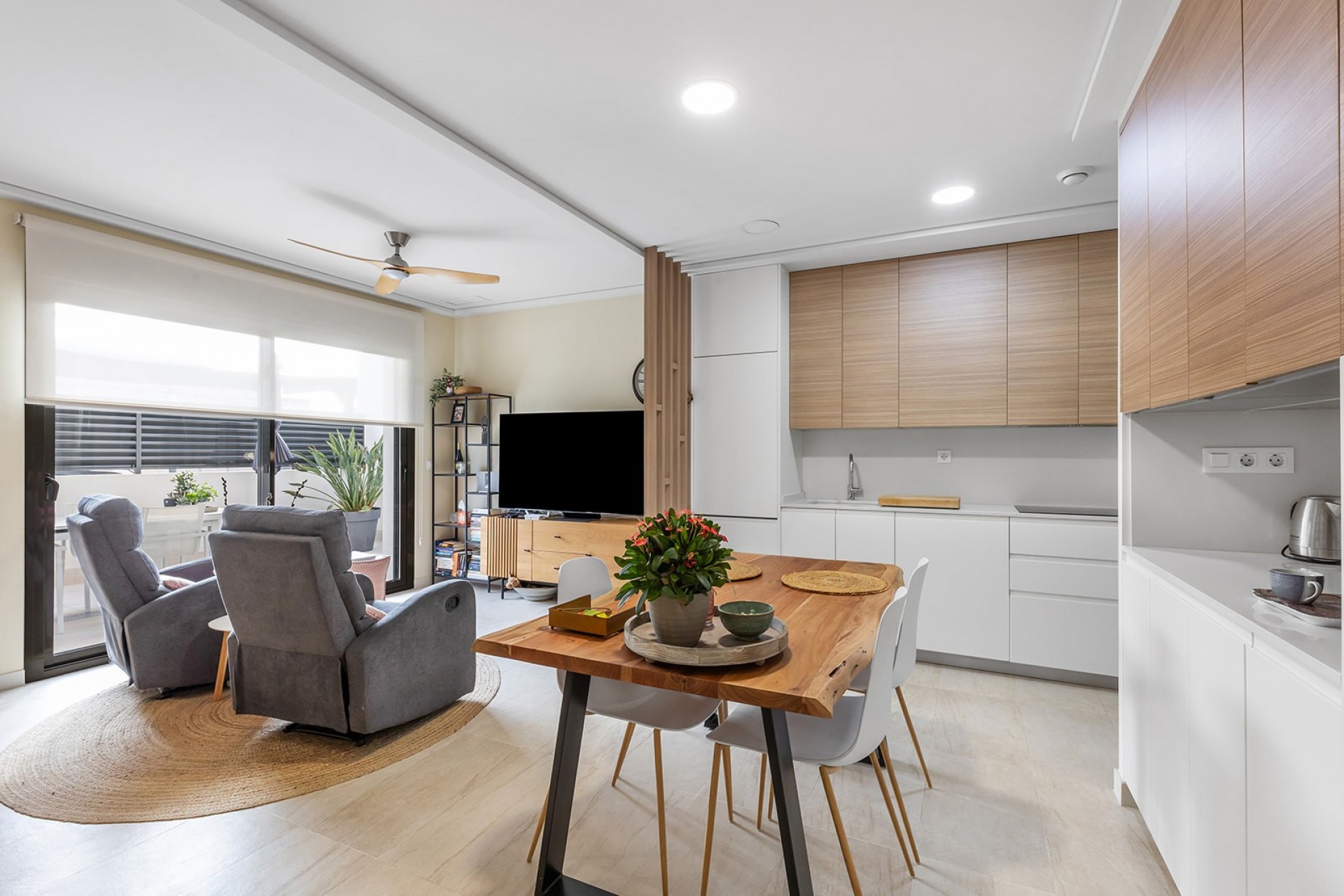 Garden in apartment for sale in Torrevieja
