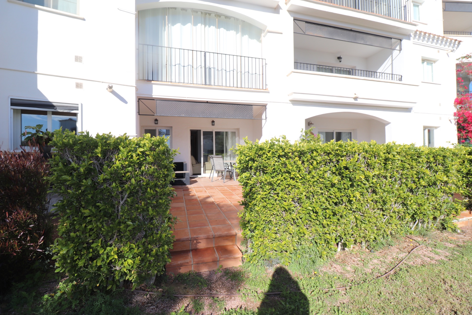 Pool area in apartment for sale in Sucina