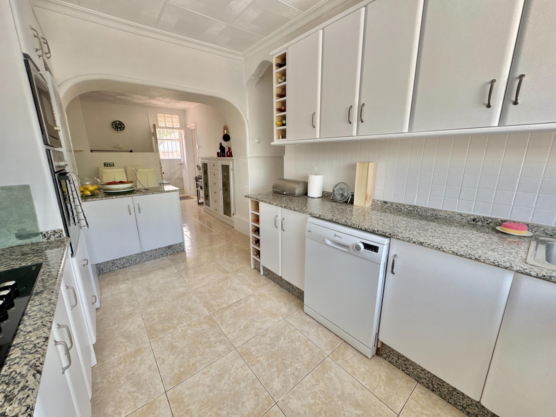 Pool area in villa for sale in Dolores
