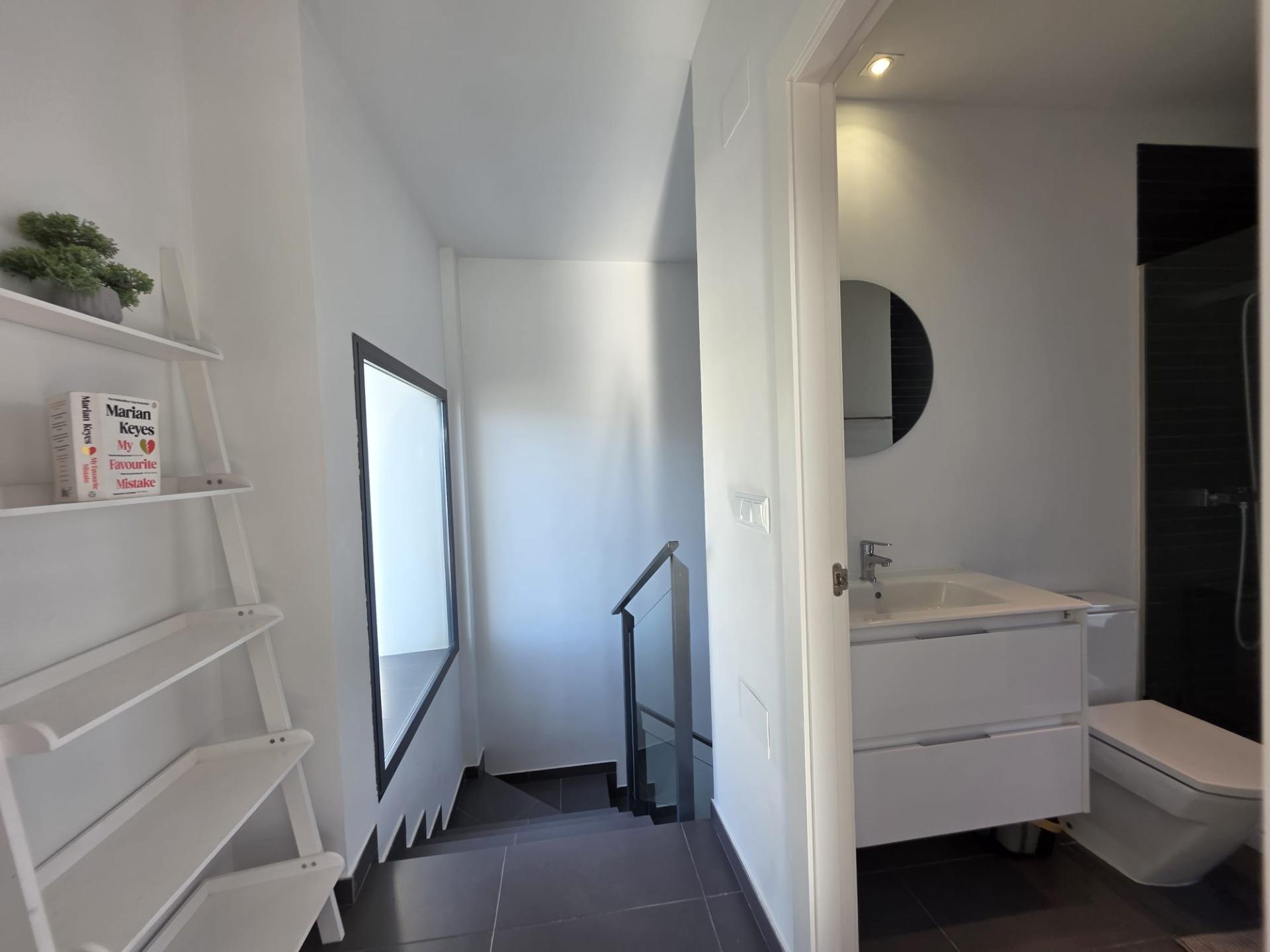 Master bedroom in villa for sale in Orihuela Costa