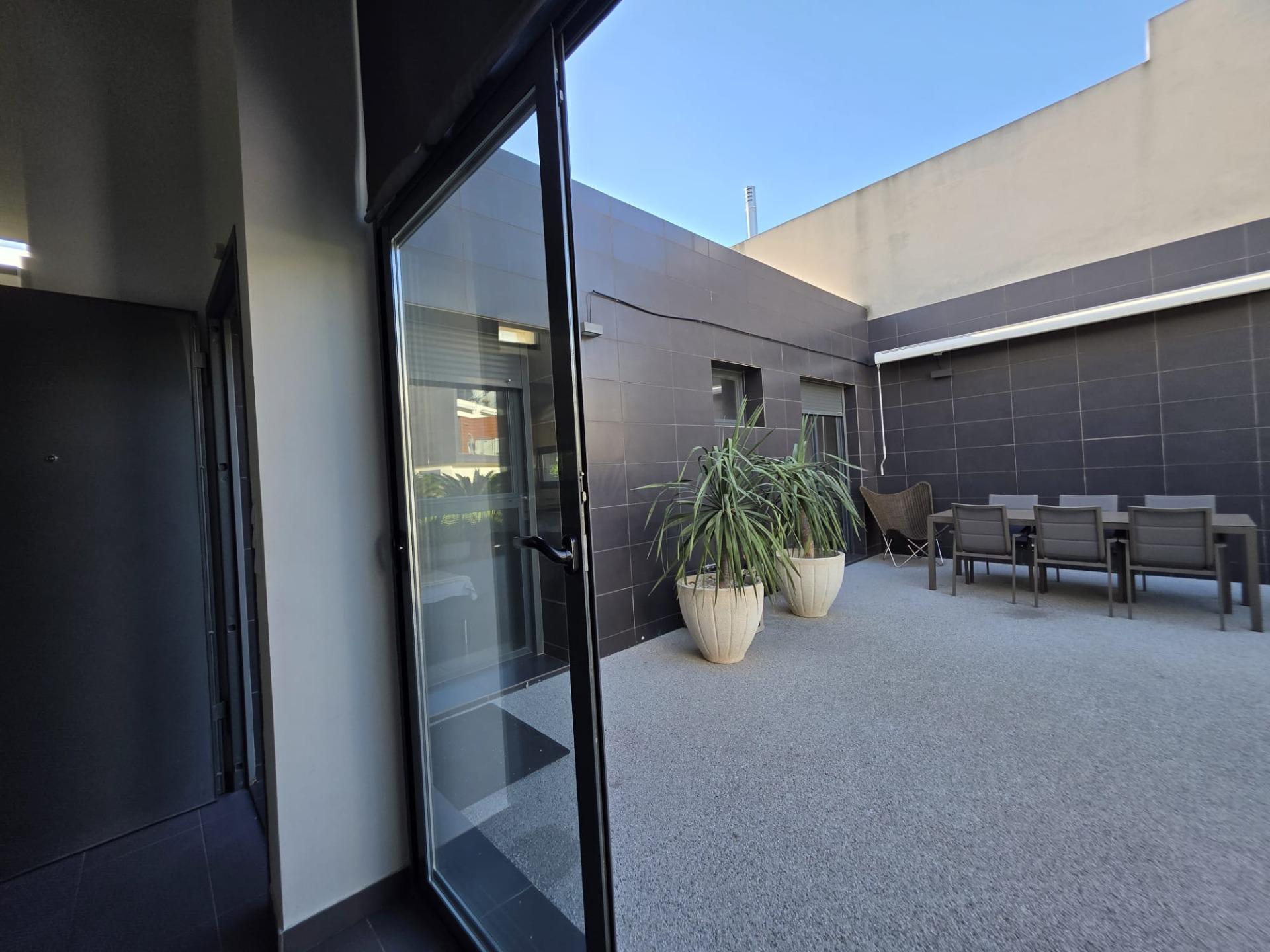 Master bedroom in villa for sale in Orihuela Costa