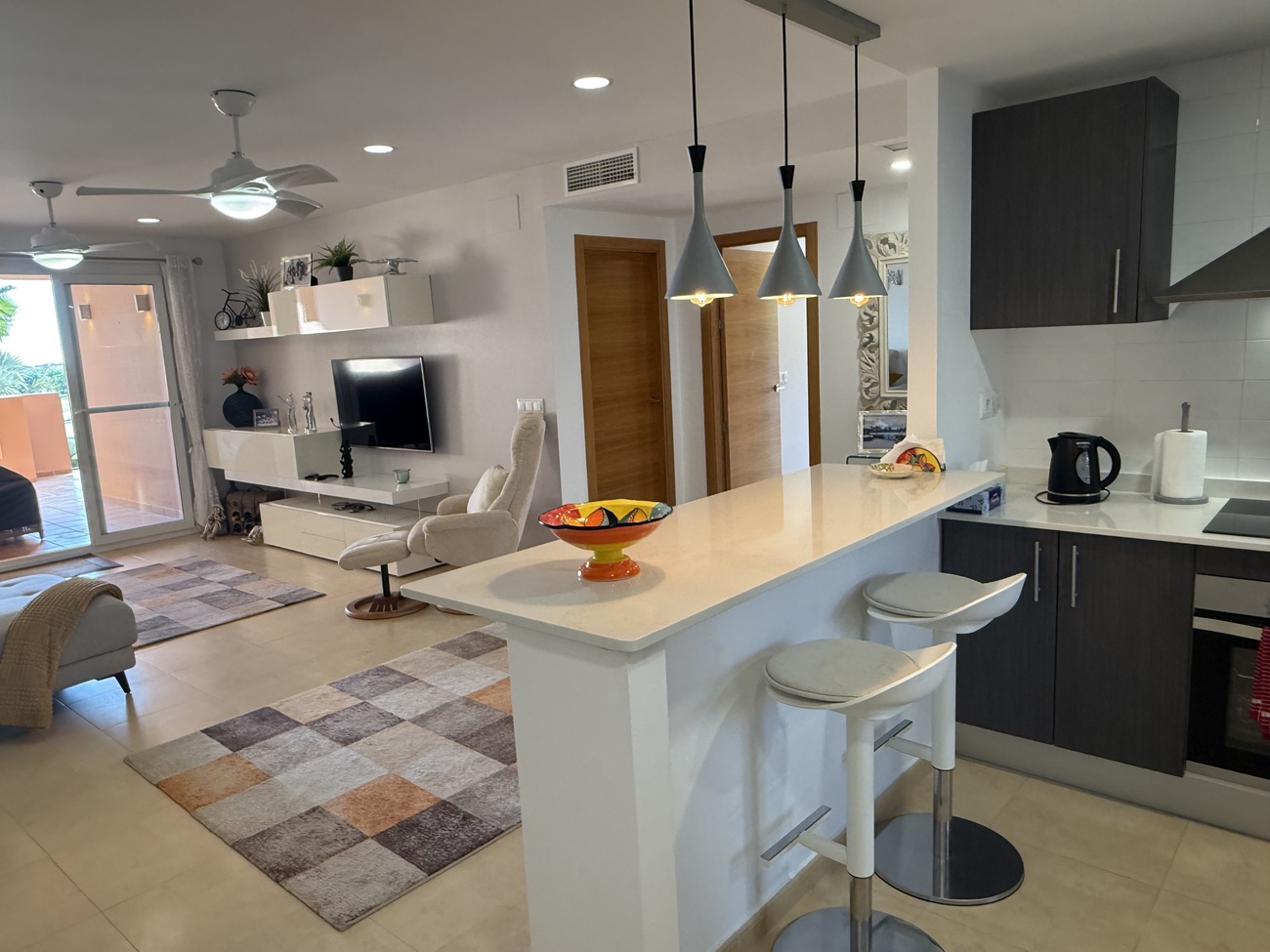 Living room in apartment for sale in Mar Menor Golf Resort