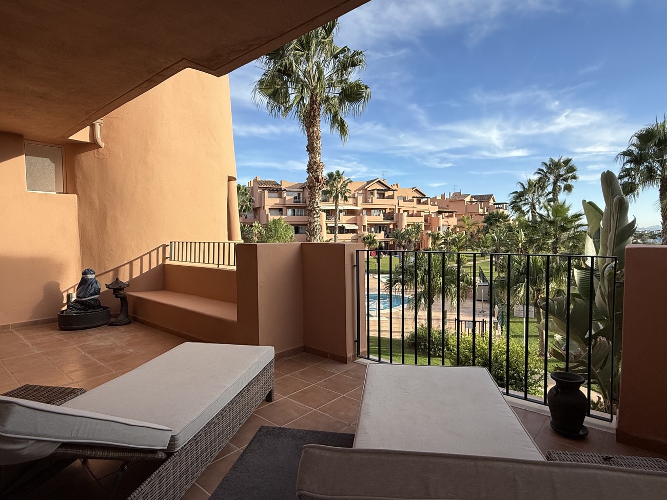 Master bedroom in apartment for sale in Mar Menor Golf Resort