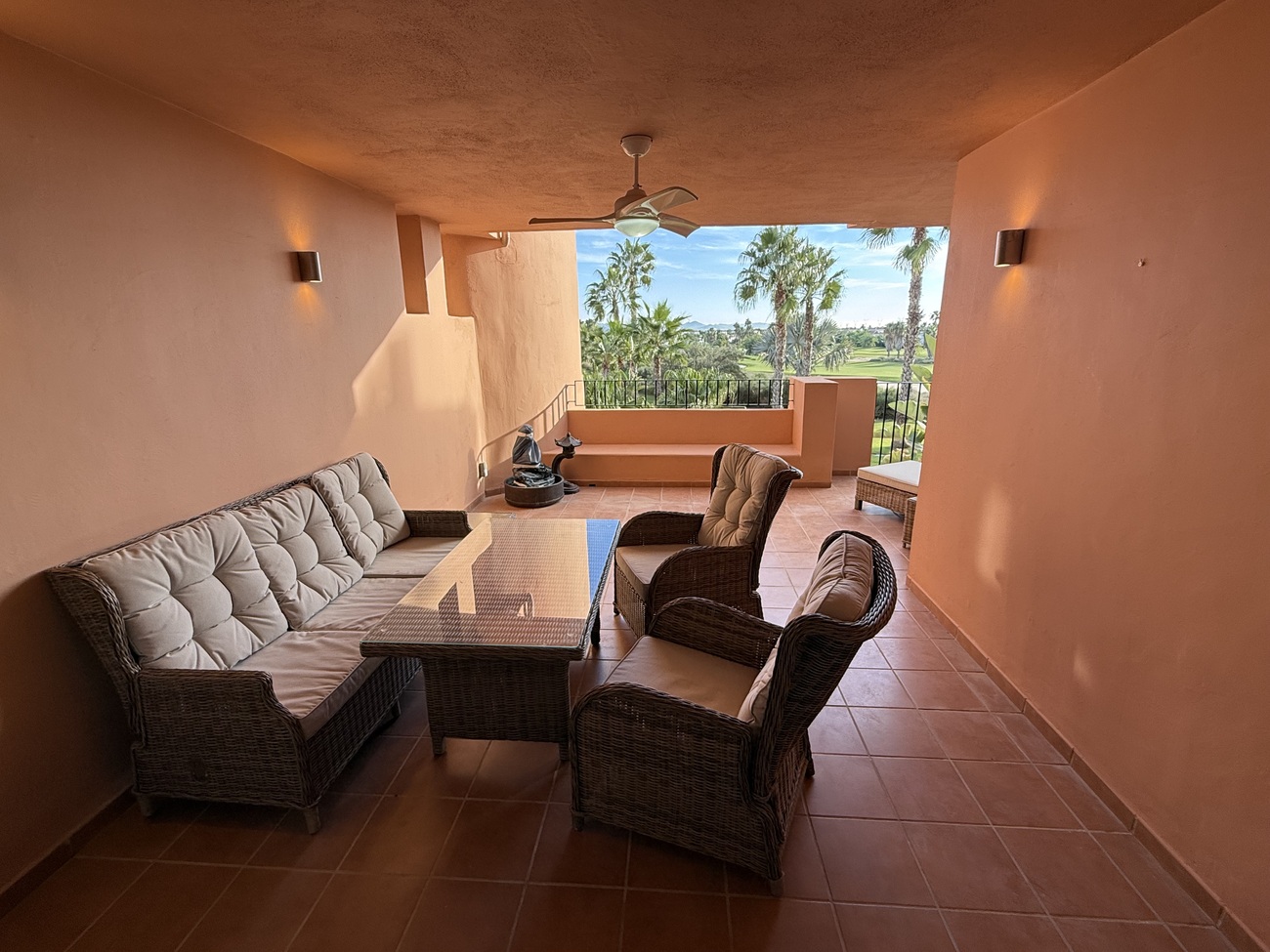 Terrace in apartment for sale in Mar Menor Golf Resort