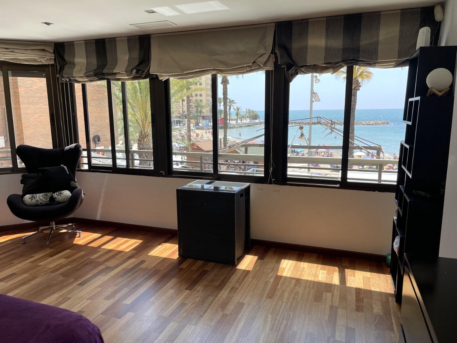 Exterior view in duplex for sale in Torrevieja