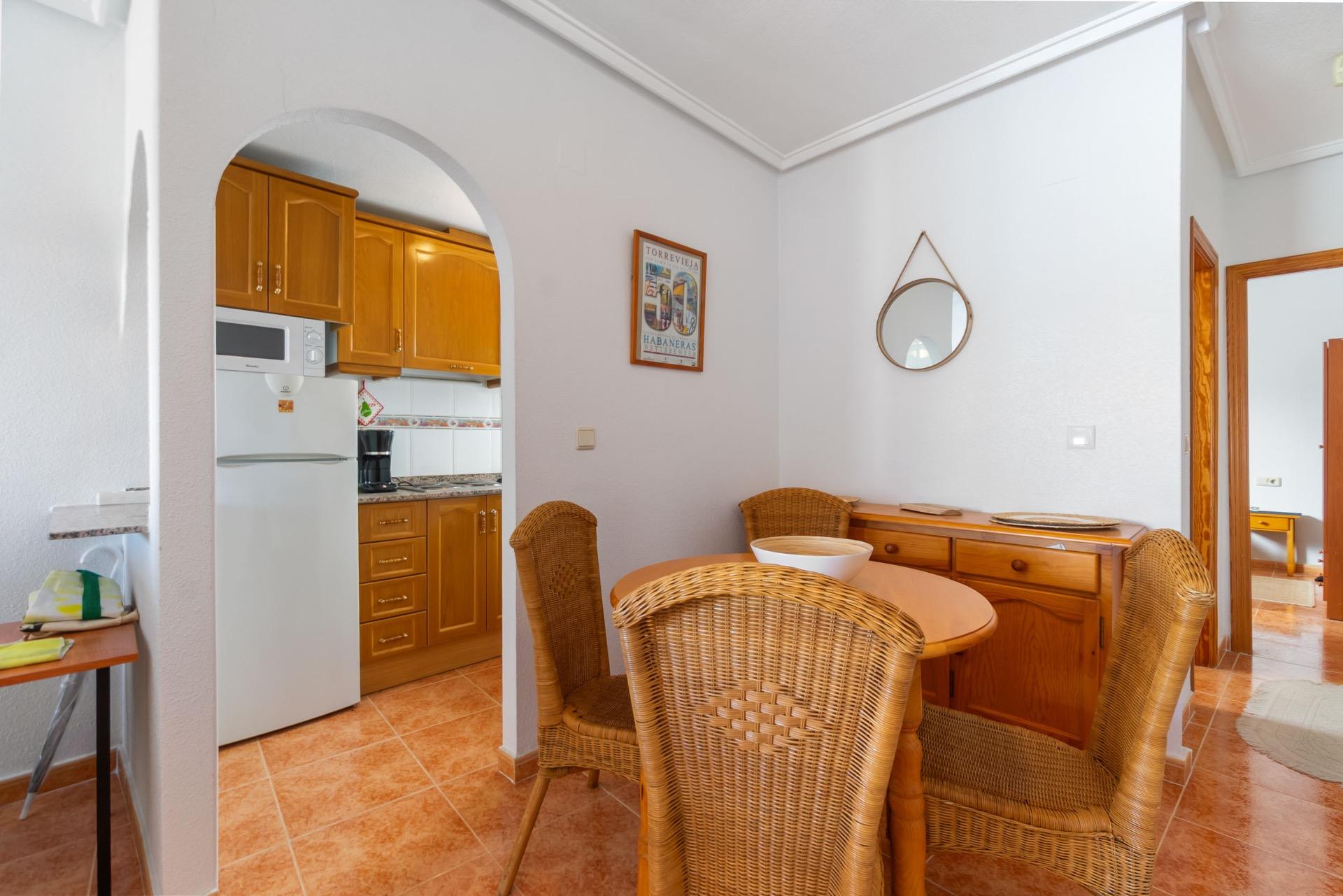 Pool area in penthouse for sale in Torrevieja
