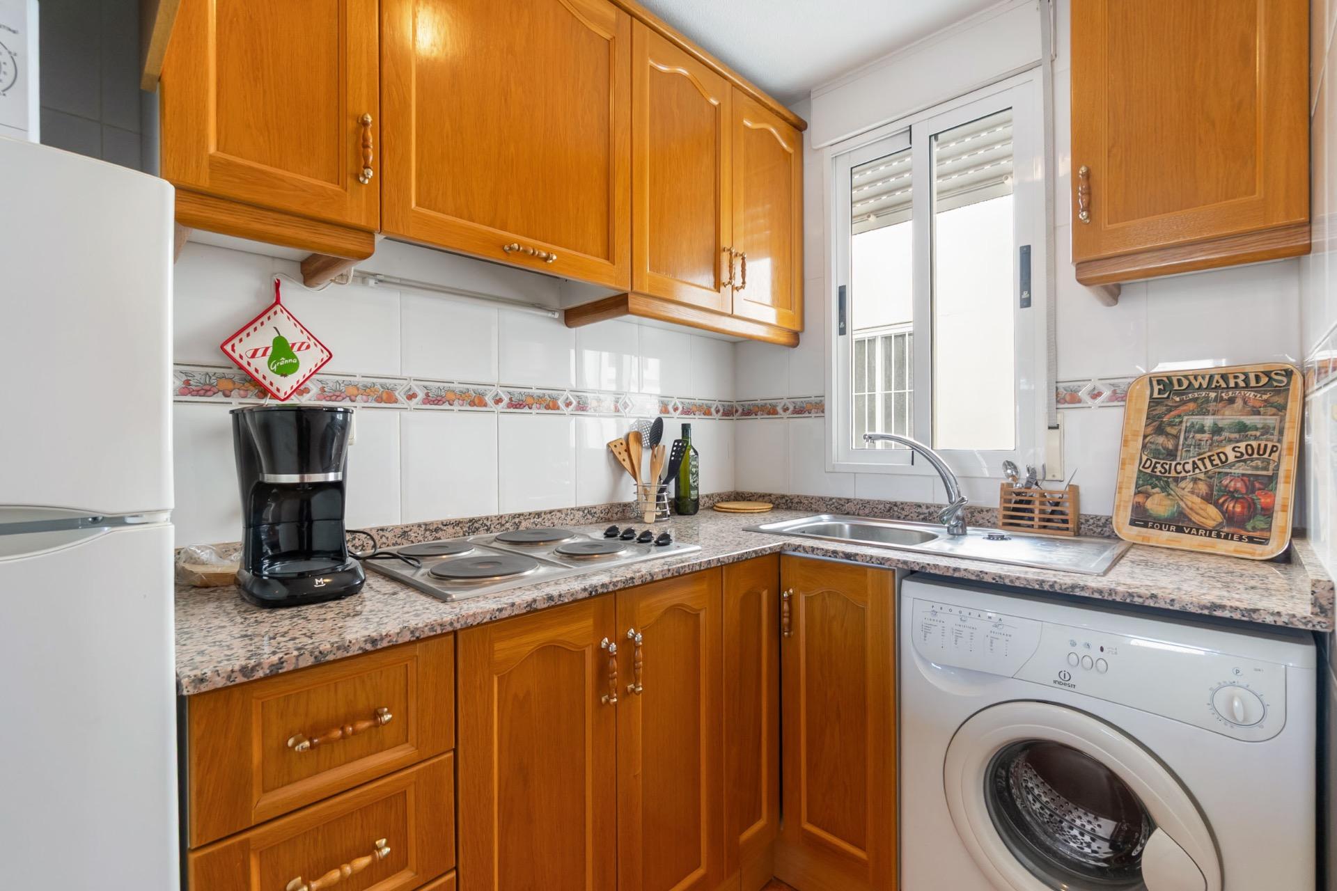 Garden in penthouse for sale in Torrevieja