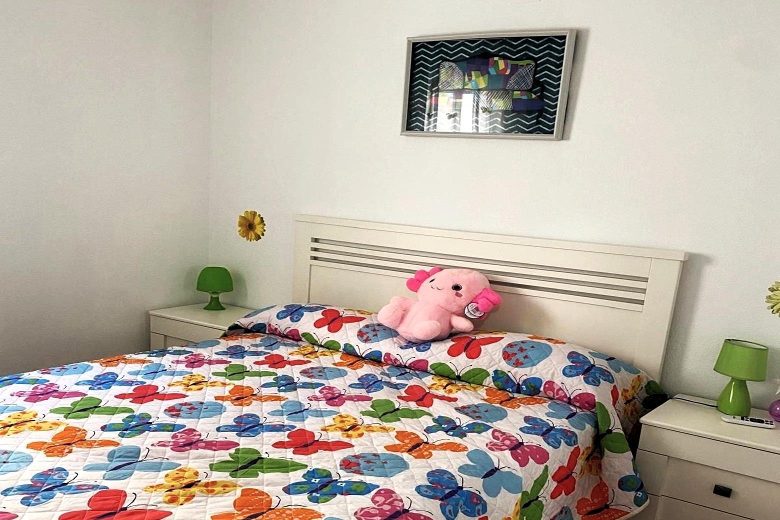Master bedroom in penthouse for sale in Torrevieja