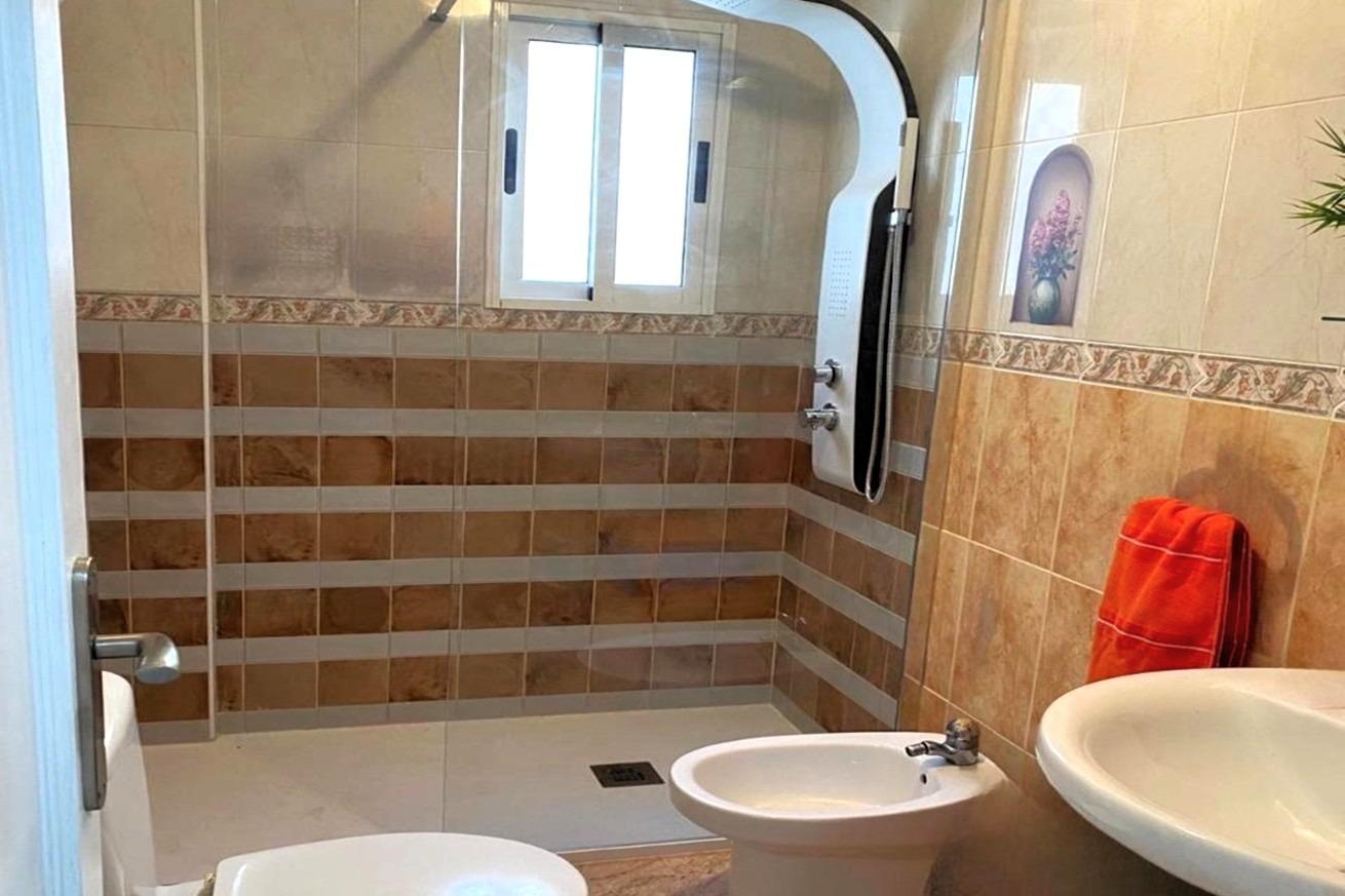 Terrace in penthouse for sale in Torrevieja