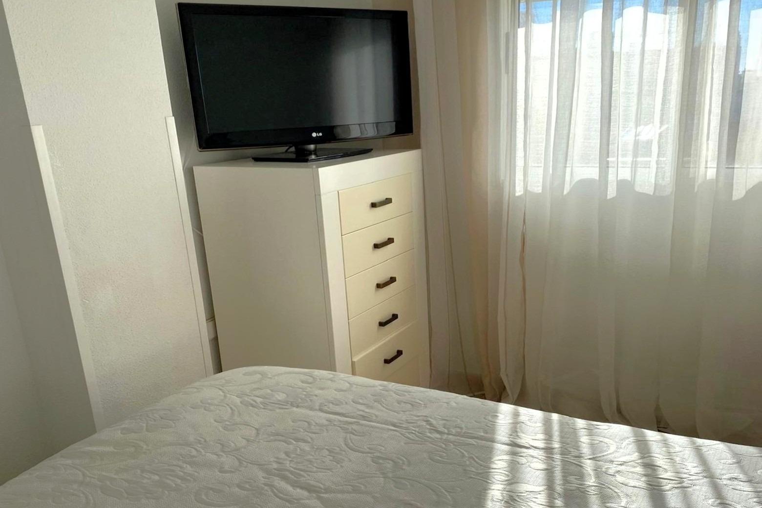 Master bedroom in penthouse for sale in Torrevieja