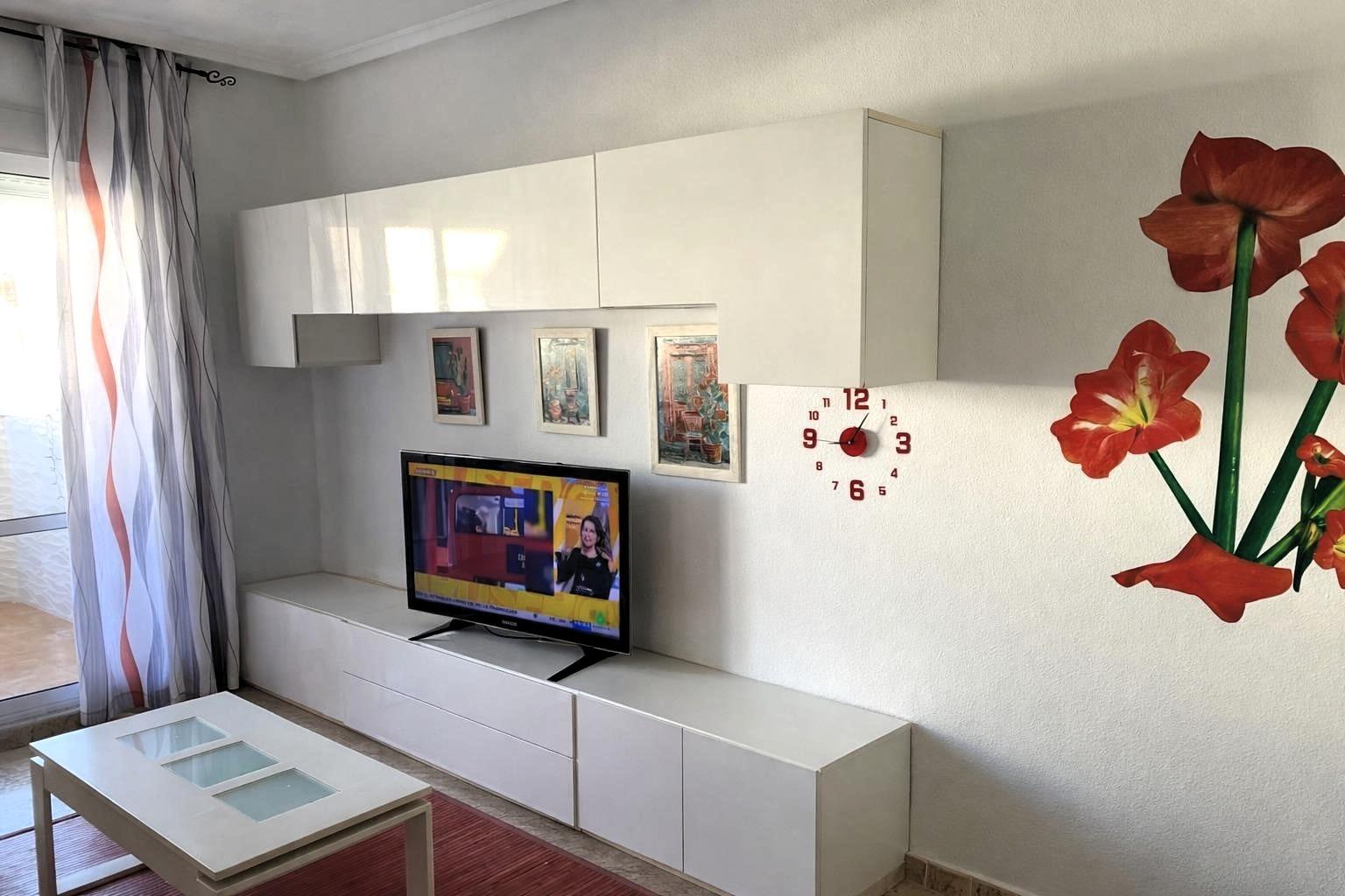 Pool area in penthouse for sale in Torrevieja