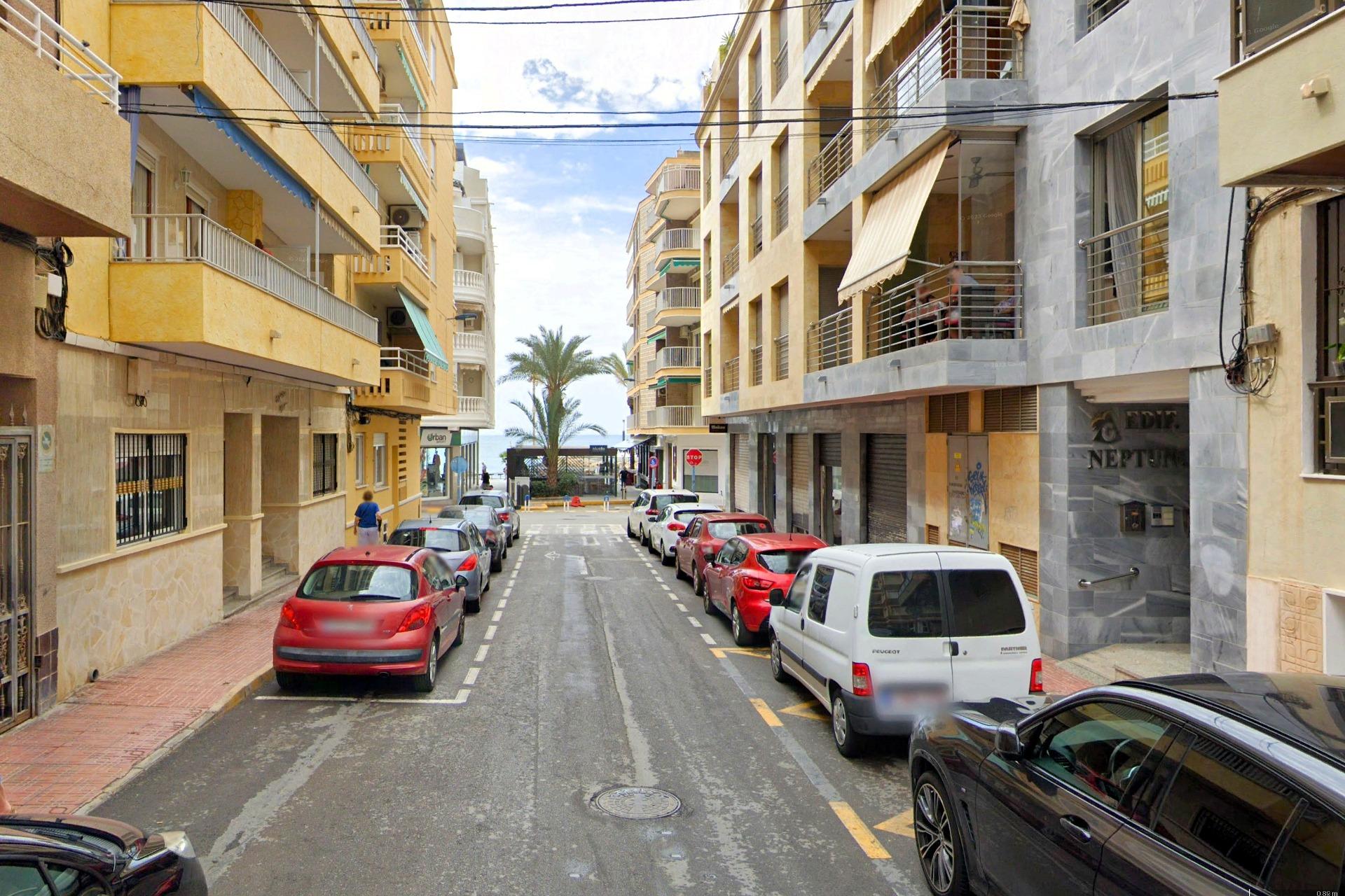 Garden in apartment for sale in Torrevieja