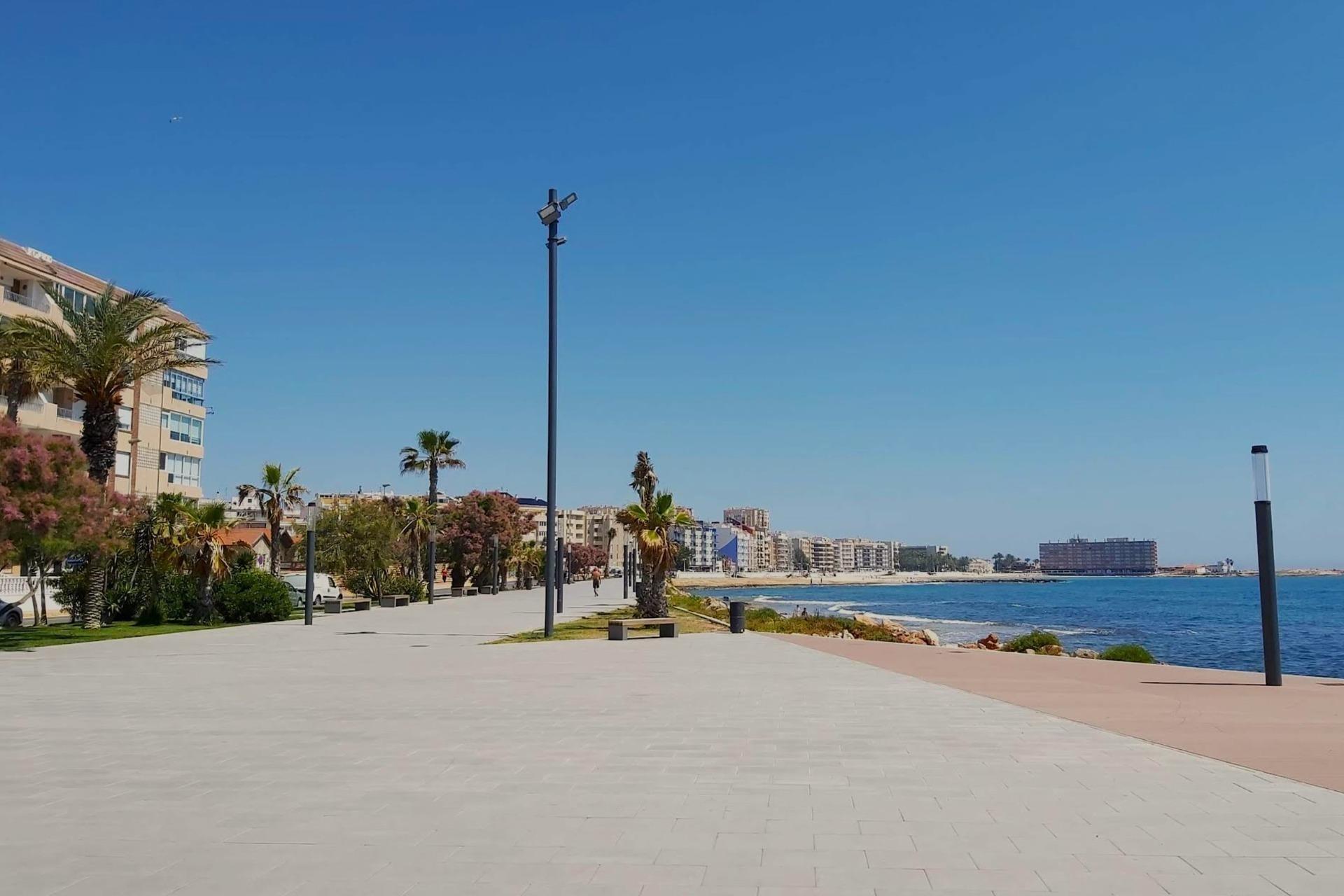 Pool area in apartment for sale in Torrevieja