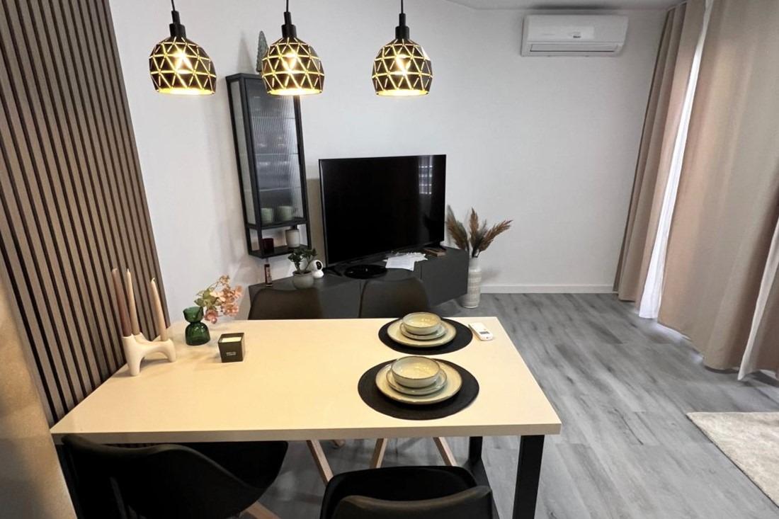 Pool area in apartment for sale in Torrevieja