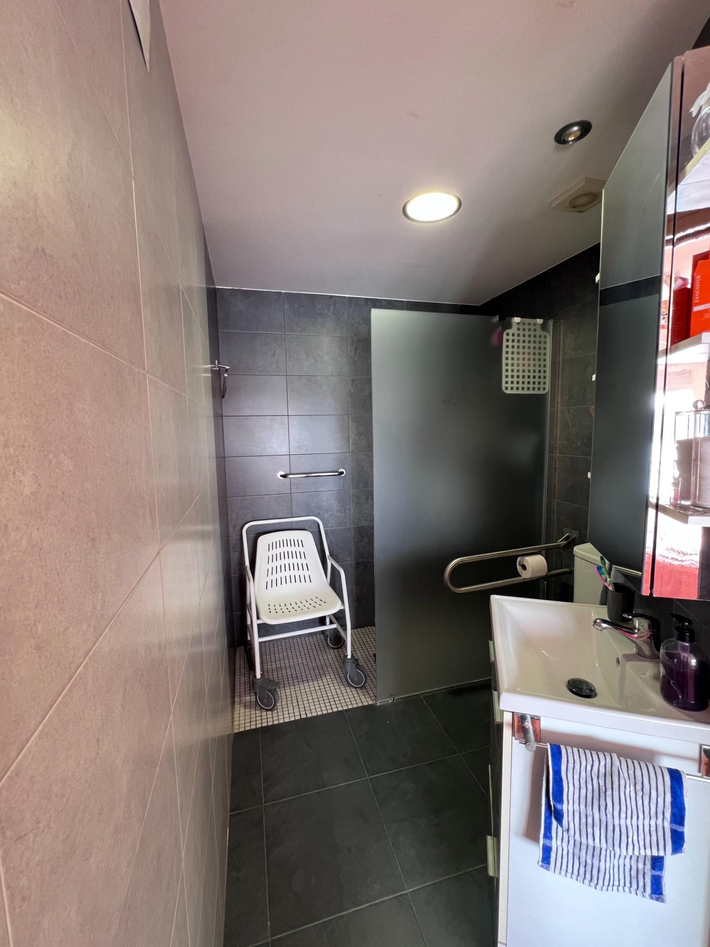Garden in apartment for sale in Torrevieja