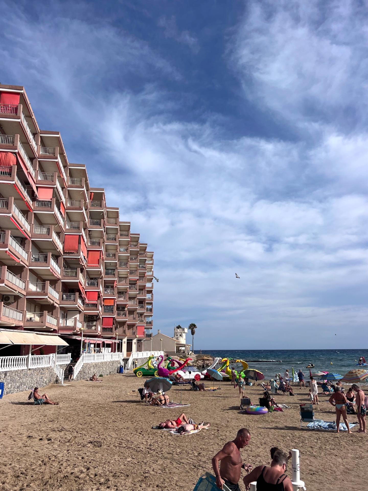 Terrace in apartment for sale in Torrevieja