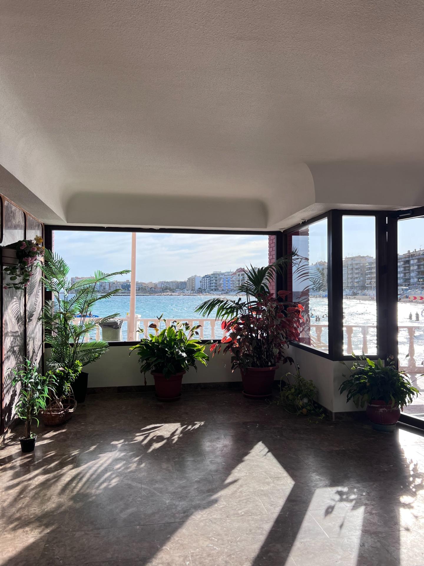 Garden in apartment for sale in Torrevieja