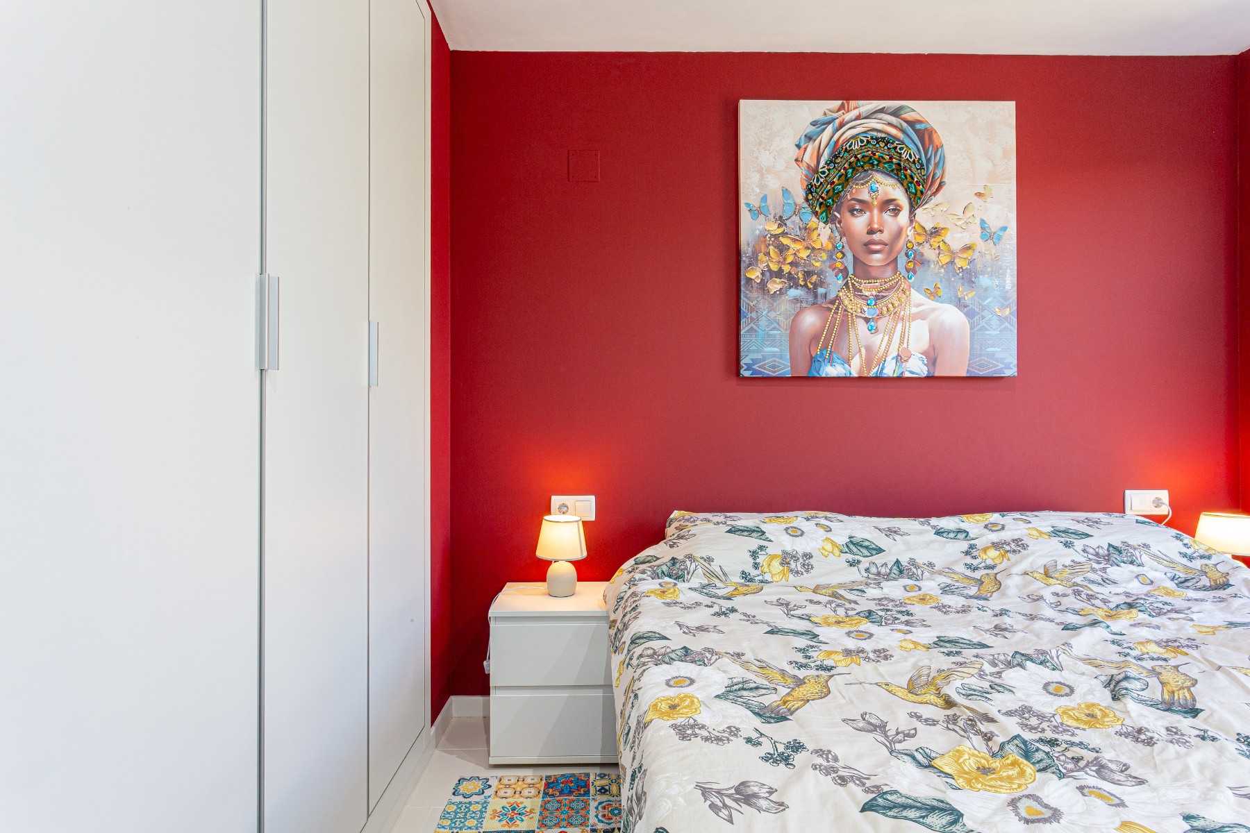 Master bedroom in apartment for sale in Orihuela Costa