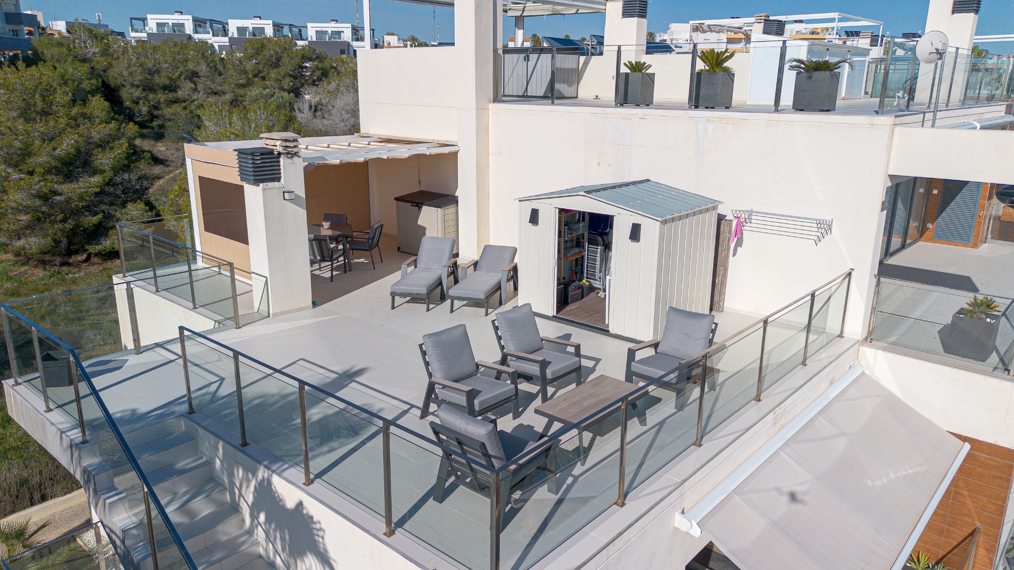 Dining area in apartment for sale in Orihuela Costa
