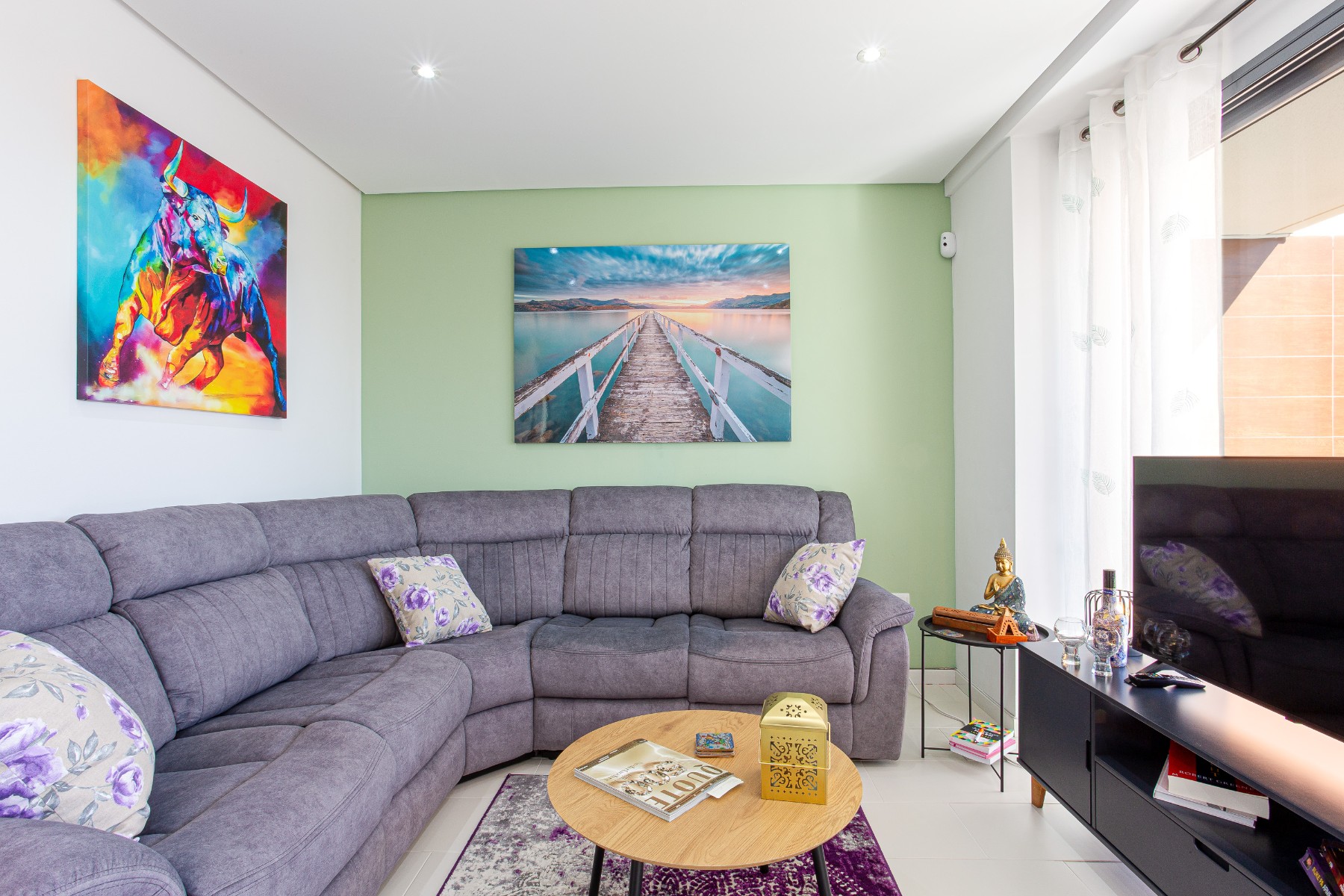 Pool area in apartment for sale in Orihuela Costa