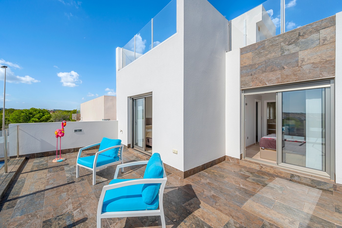 Exterior view in villa for sale in Orihuela
