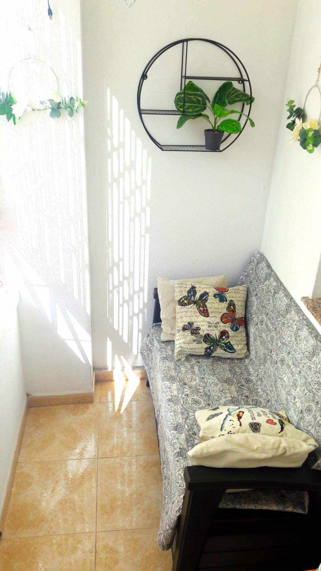 Pool area in apartment for sale in Torrevieja
