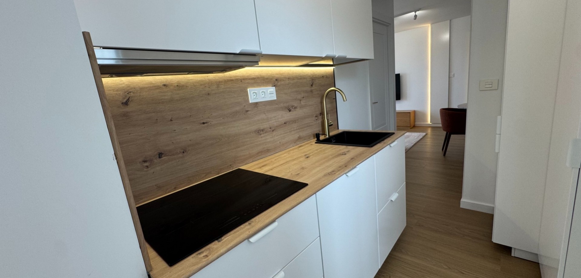 Pool area in apartment for sale in Orihuela Costa