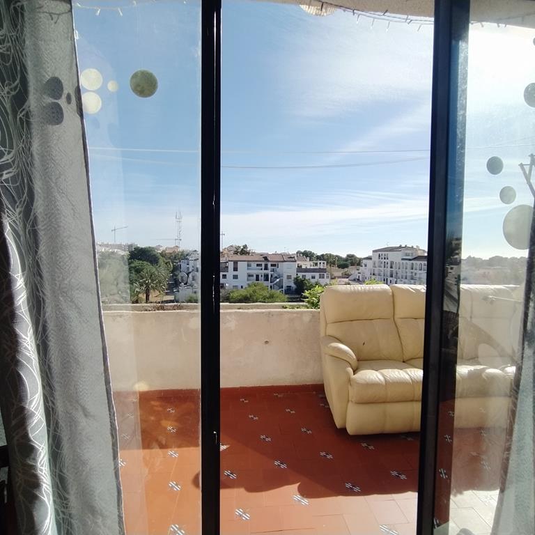 Pool area in apartment for sale in Torrevieja